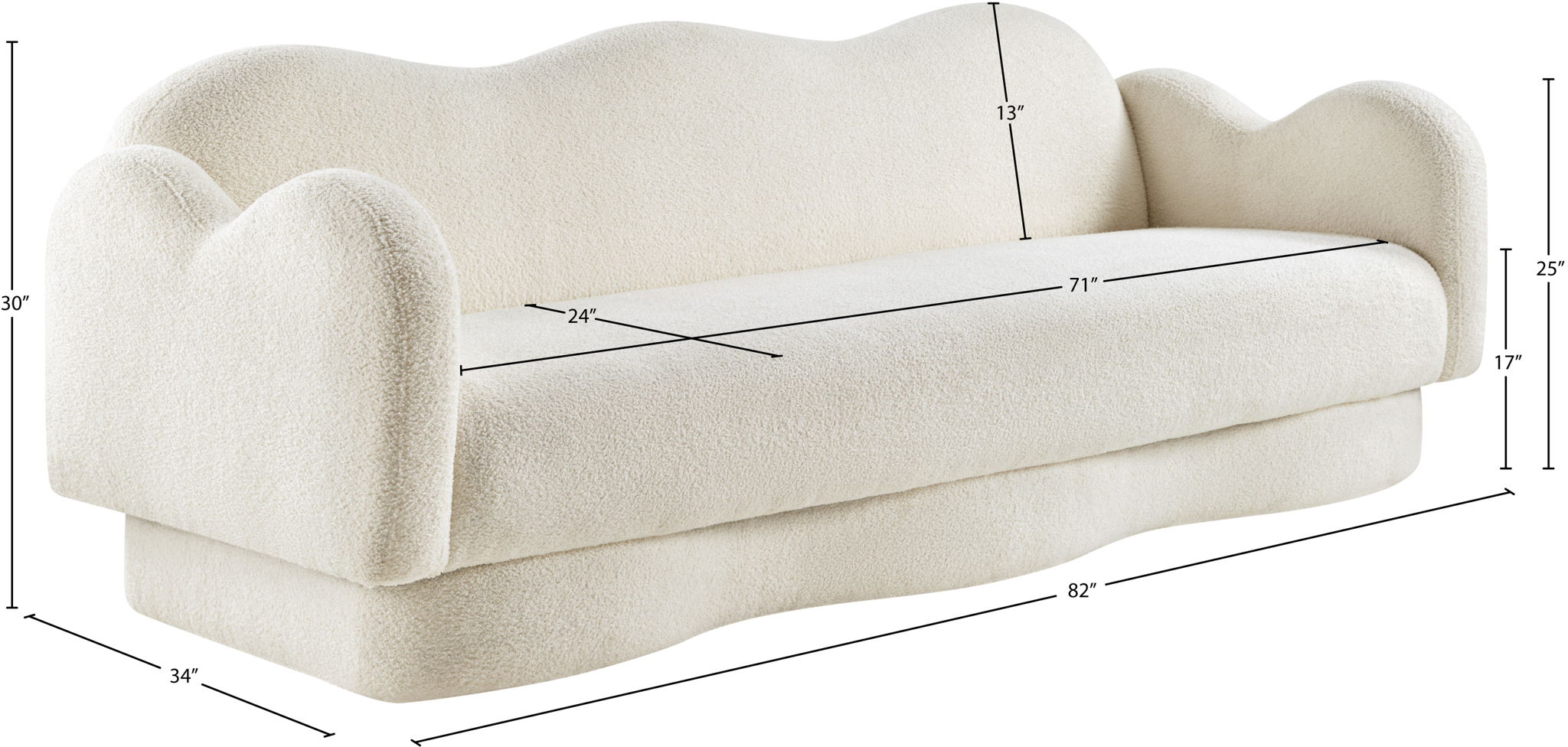 Bloom - Teddy Fabric Sofa