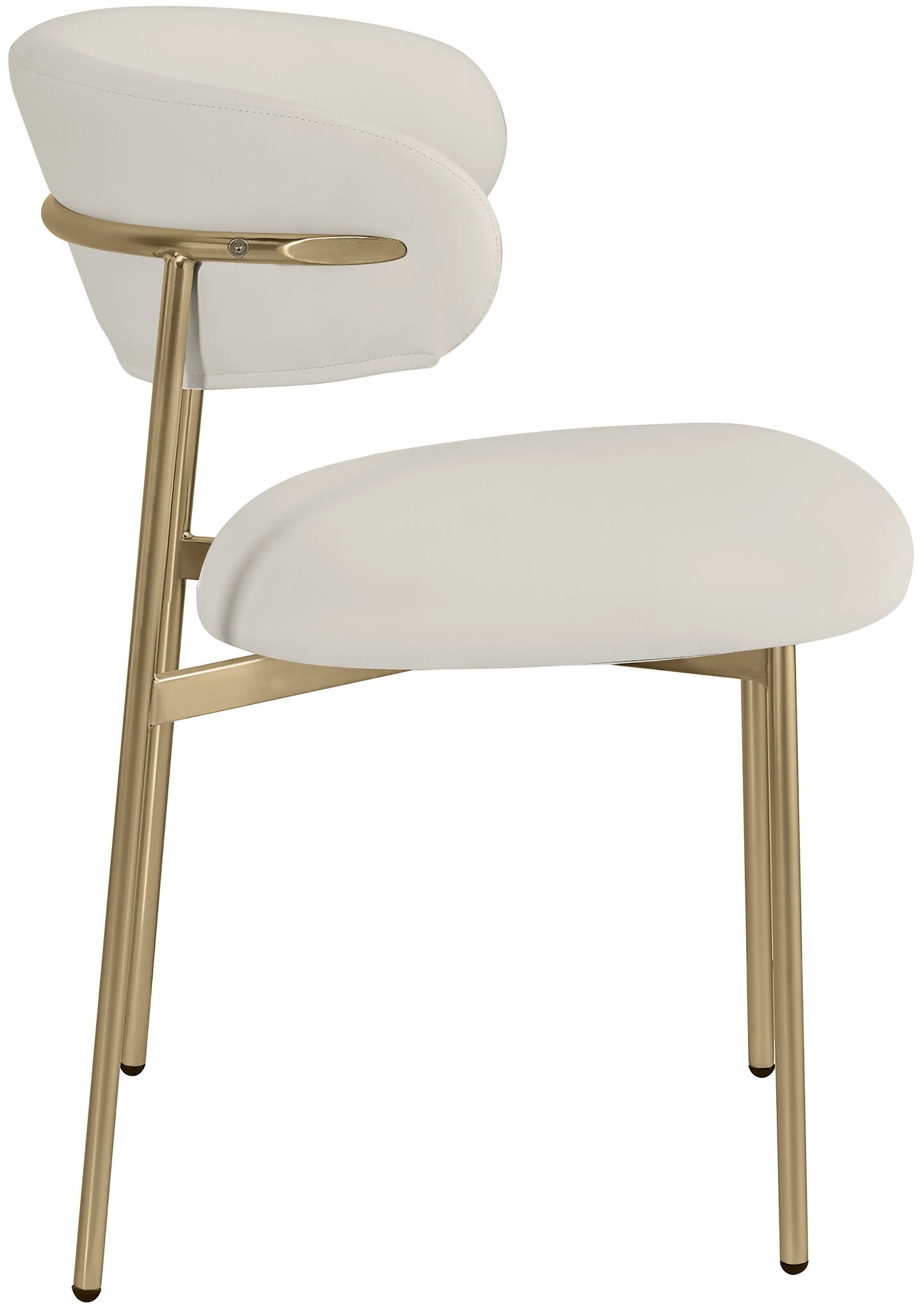 Lupita - Dining Chair With Brushed Gold Legs (Set of 2)