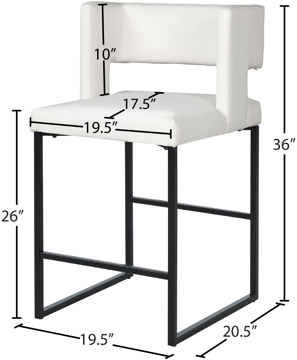 Caleb - Counter Stool (Set of 2)