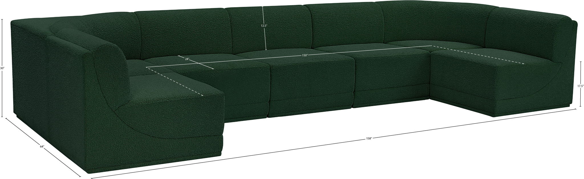 Ollie - 7 Piece Modular Sectional