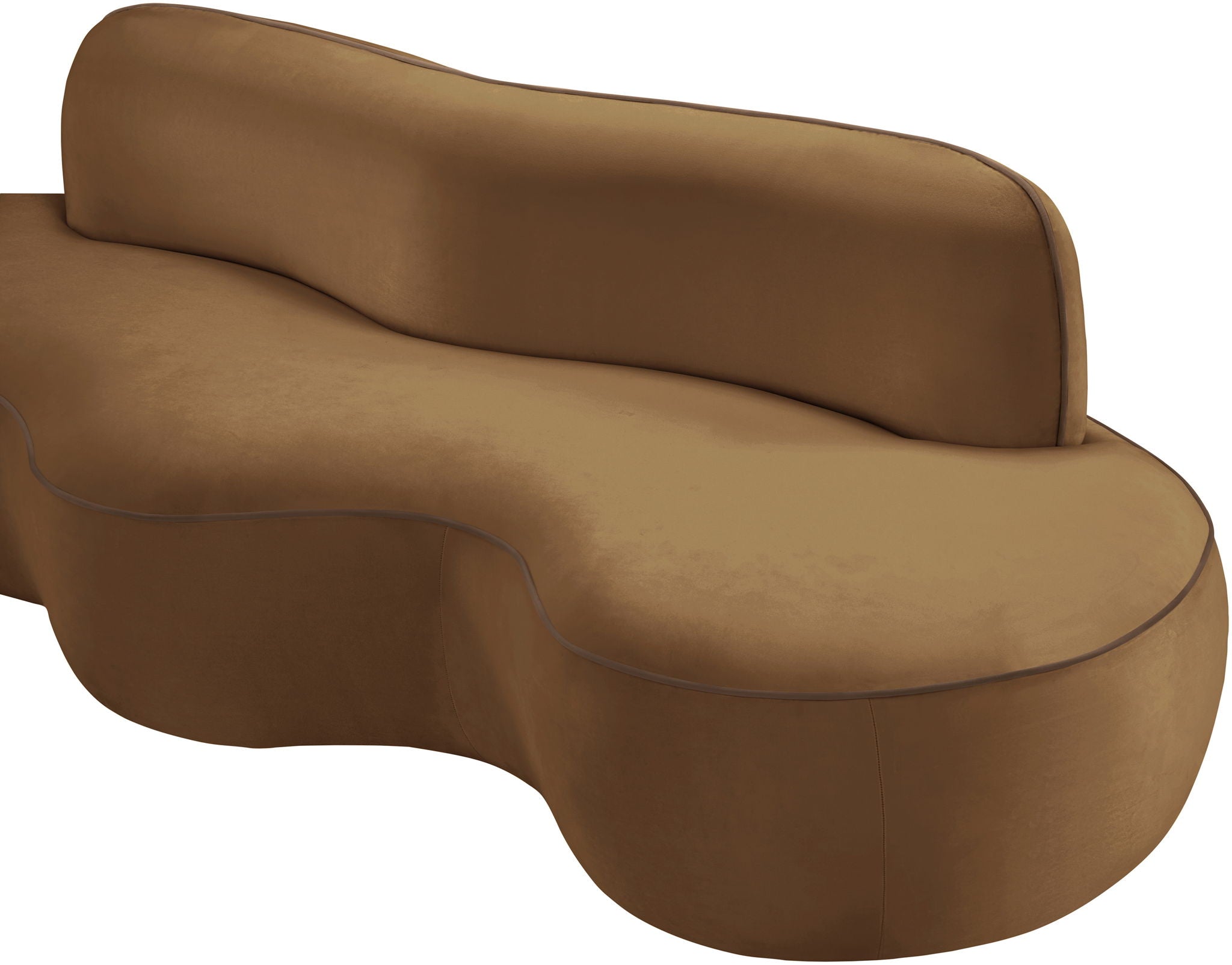 Swerve - Velvet 101" Upholstered Sofa