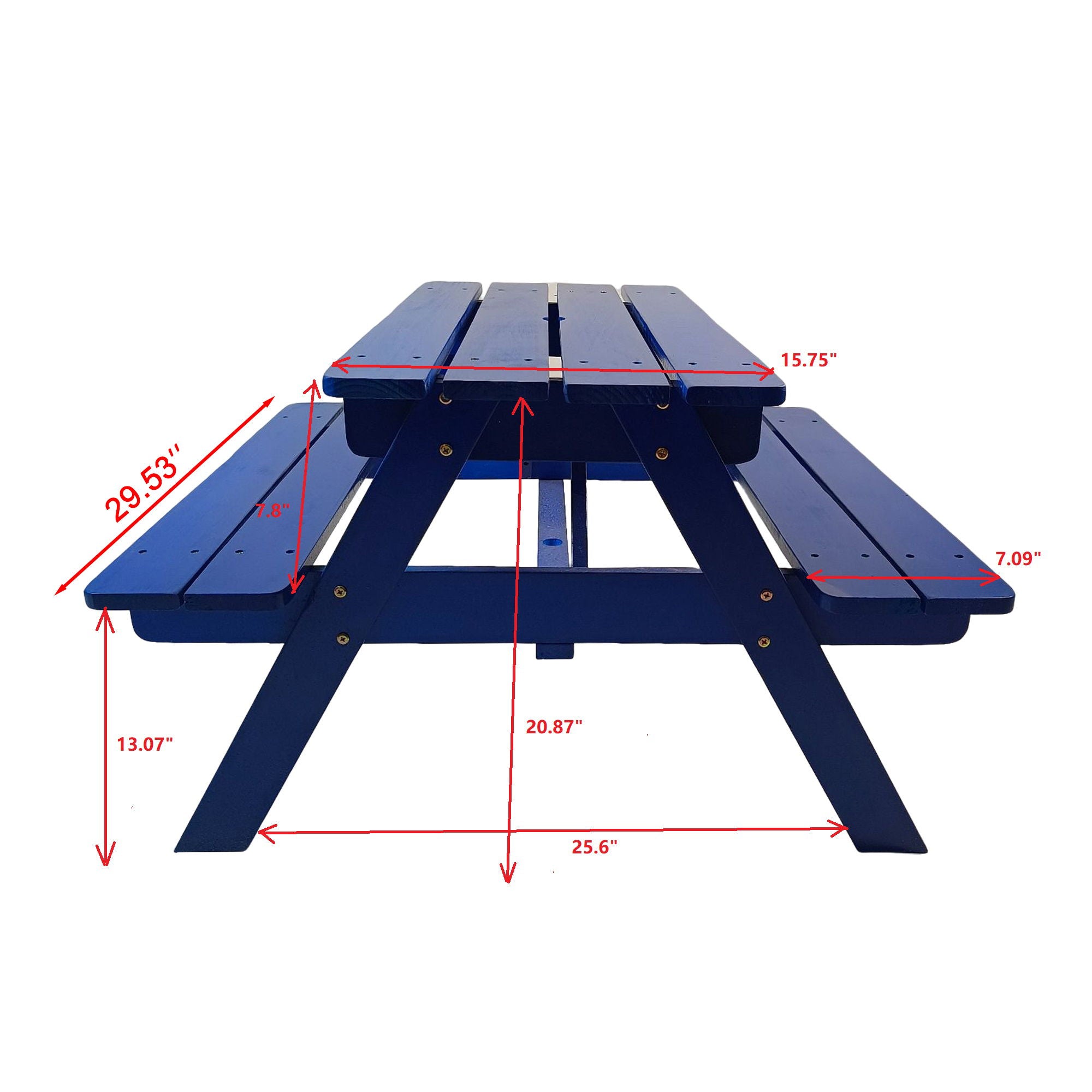 Durable Solid Wood Children's Dining Table And Chairs Set, Multi-Functional