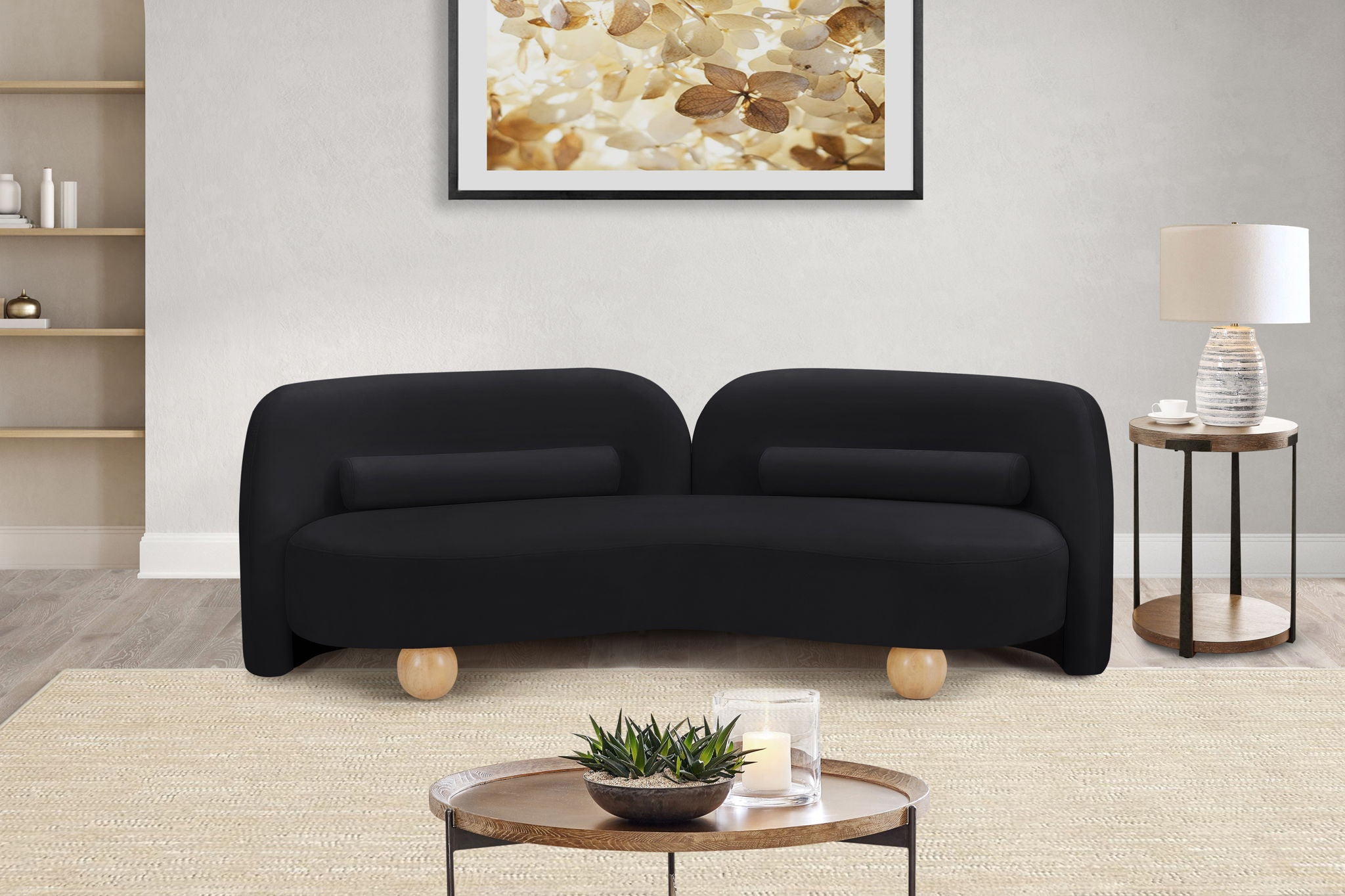 Daphne - Velvet Sofa