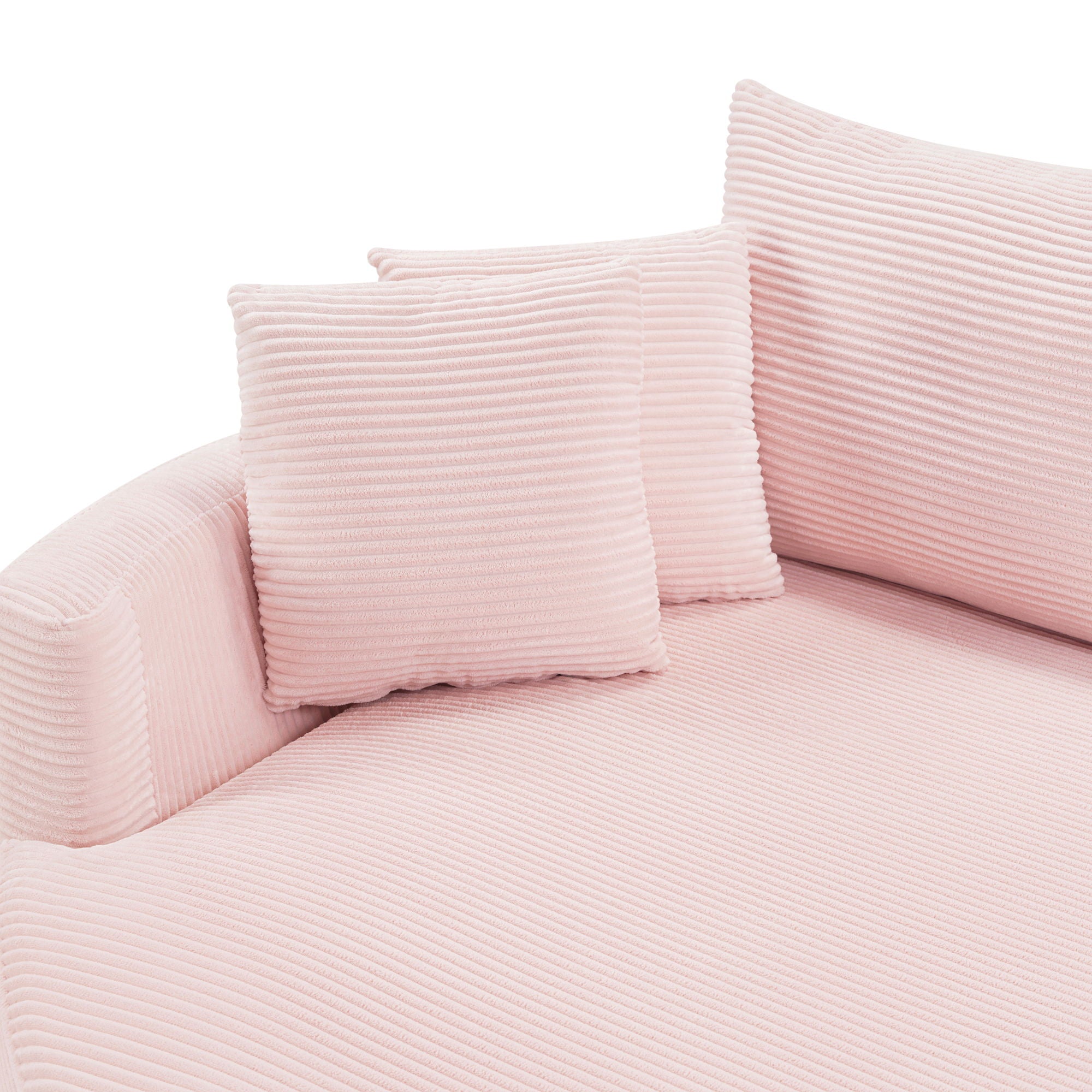 Oversized Double Chaise Lounge Sofa With USB Ports