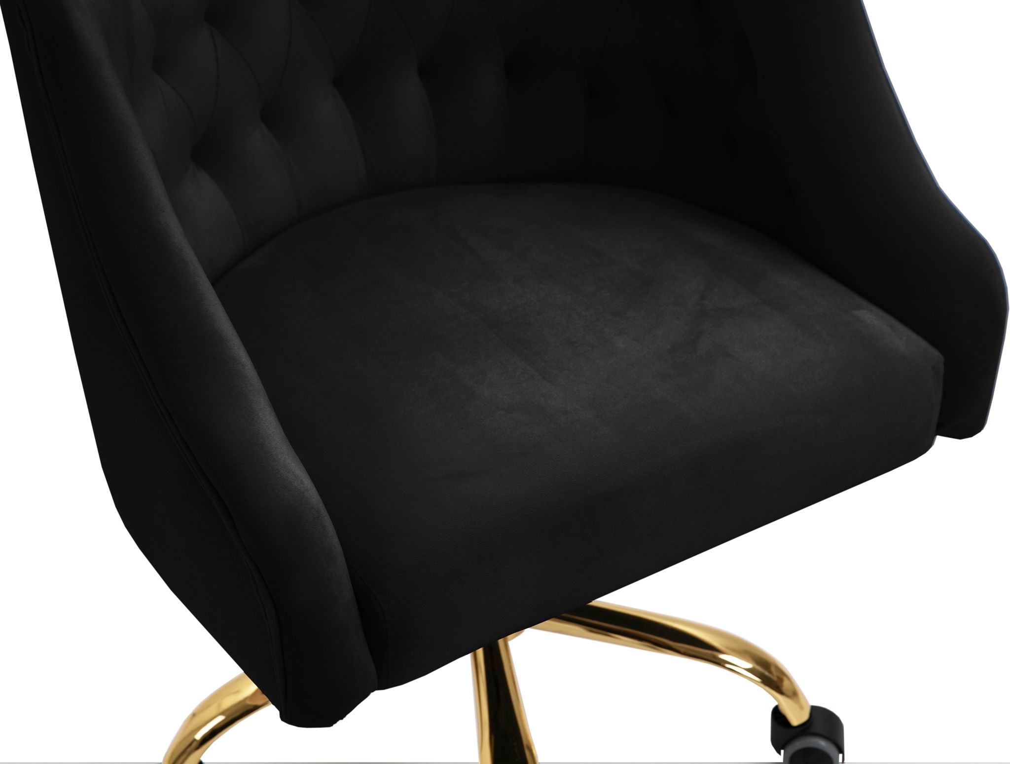 Arden - Office Chair with Gold Legs