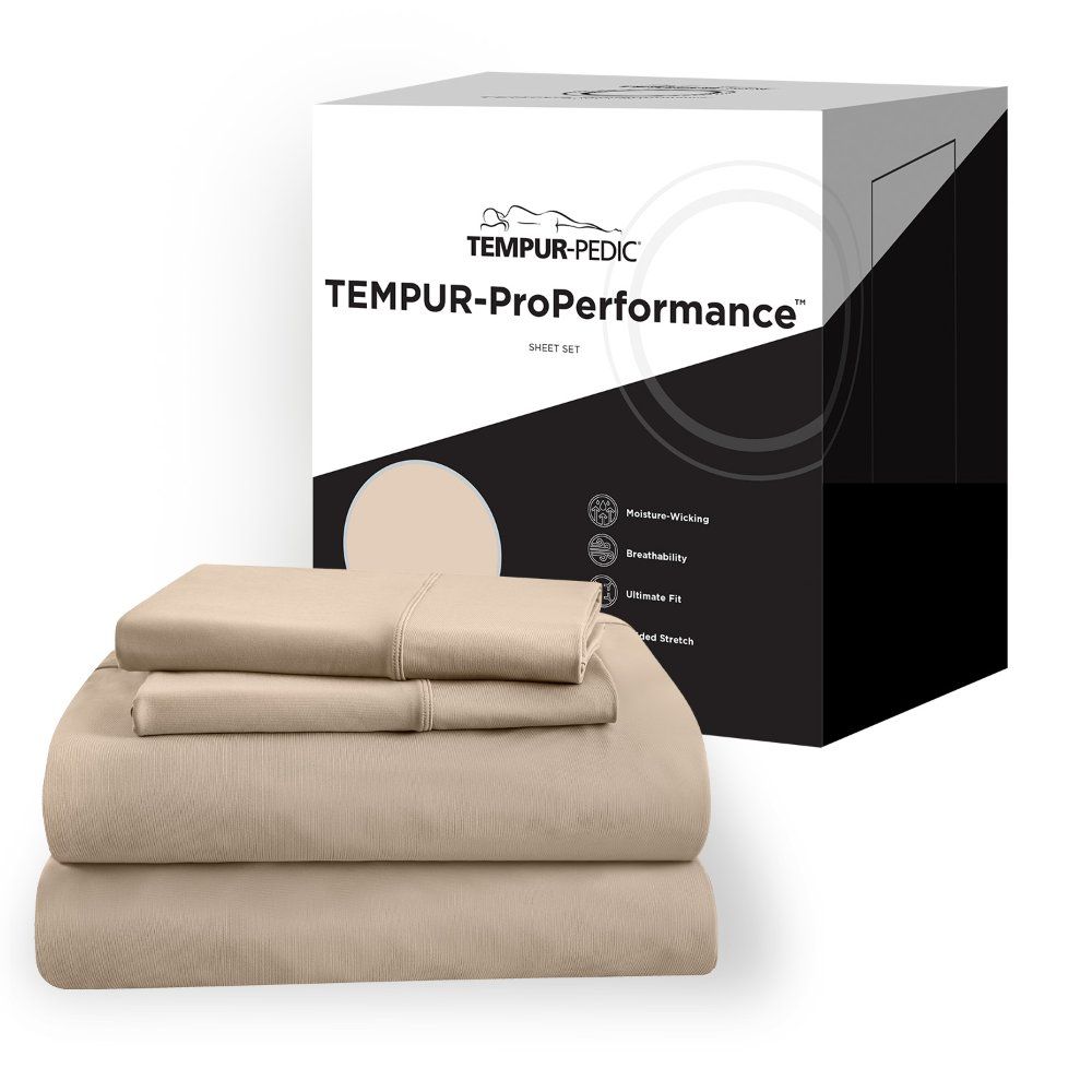 Linens - Tempur-Pedic ProPerformance Sheet Set - Sandstone
