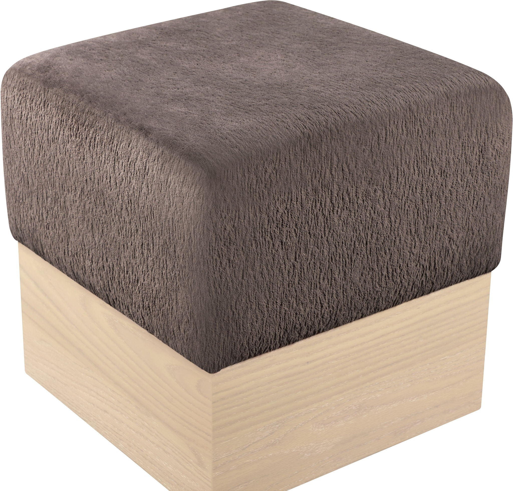 Havre - Ottoman / Stool With Natural Base