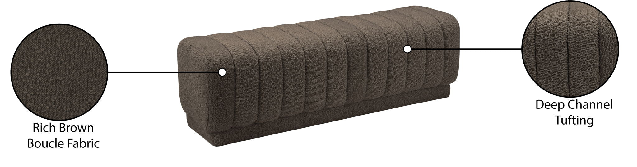 Heathrow - Ottoman / Bench