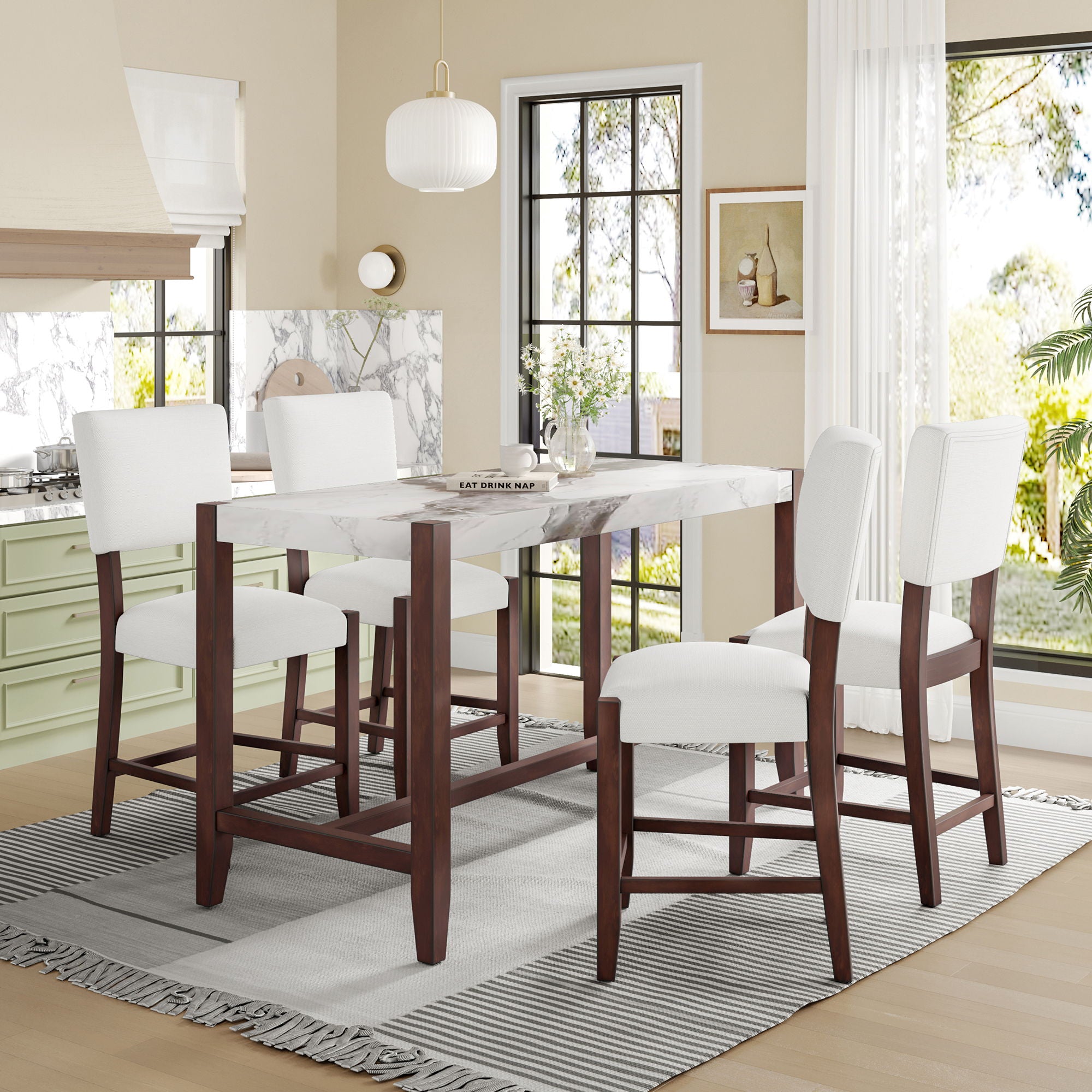 Counter Height Bar Table For Kitchen