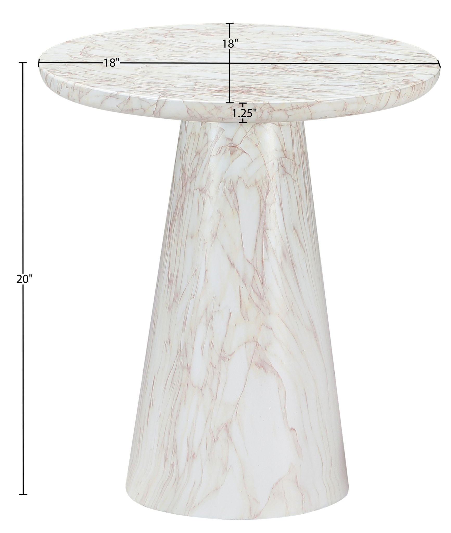 Cassino - Concrete Indoor / Outdoor End Table