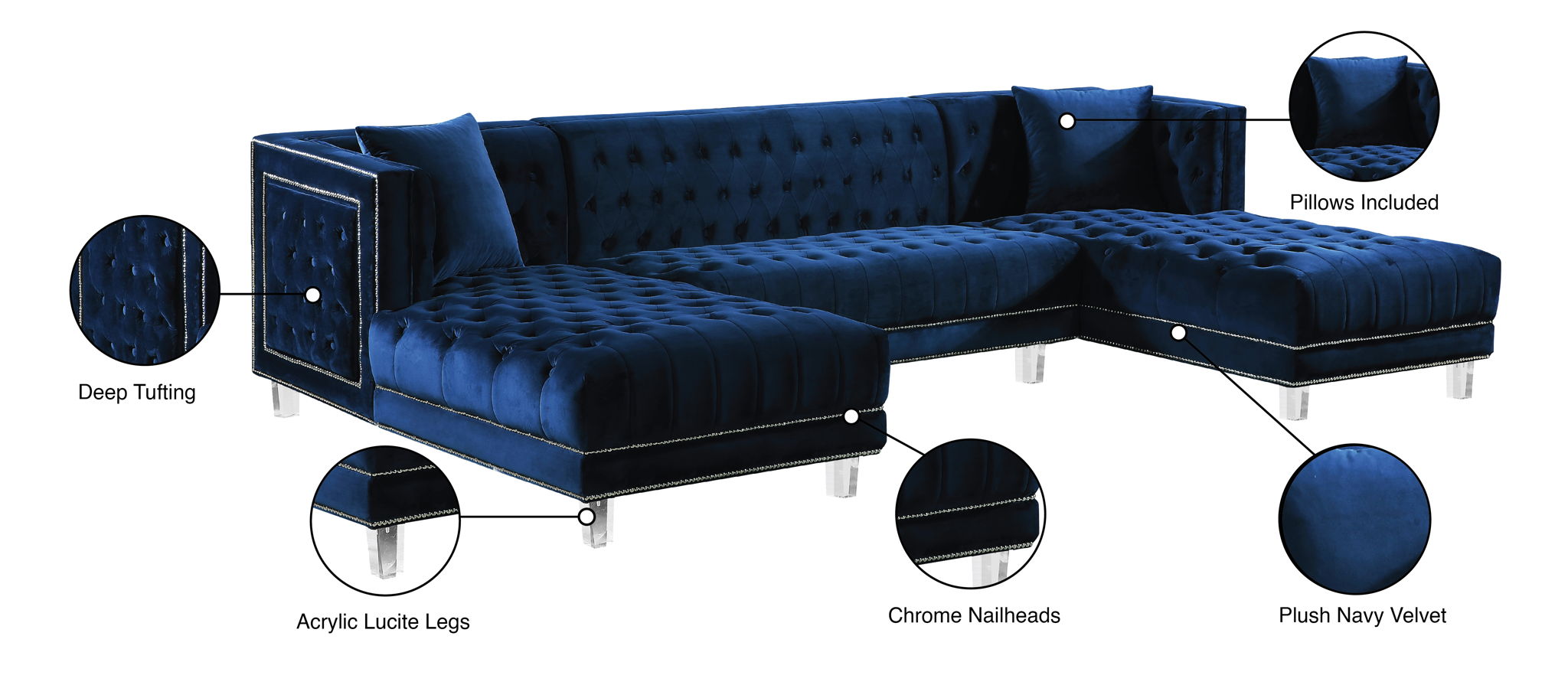 Moda - 3 Piece Sectional