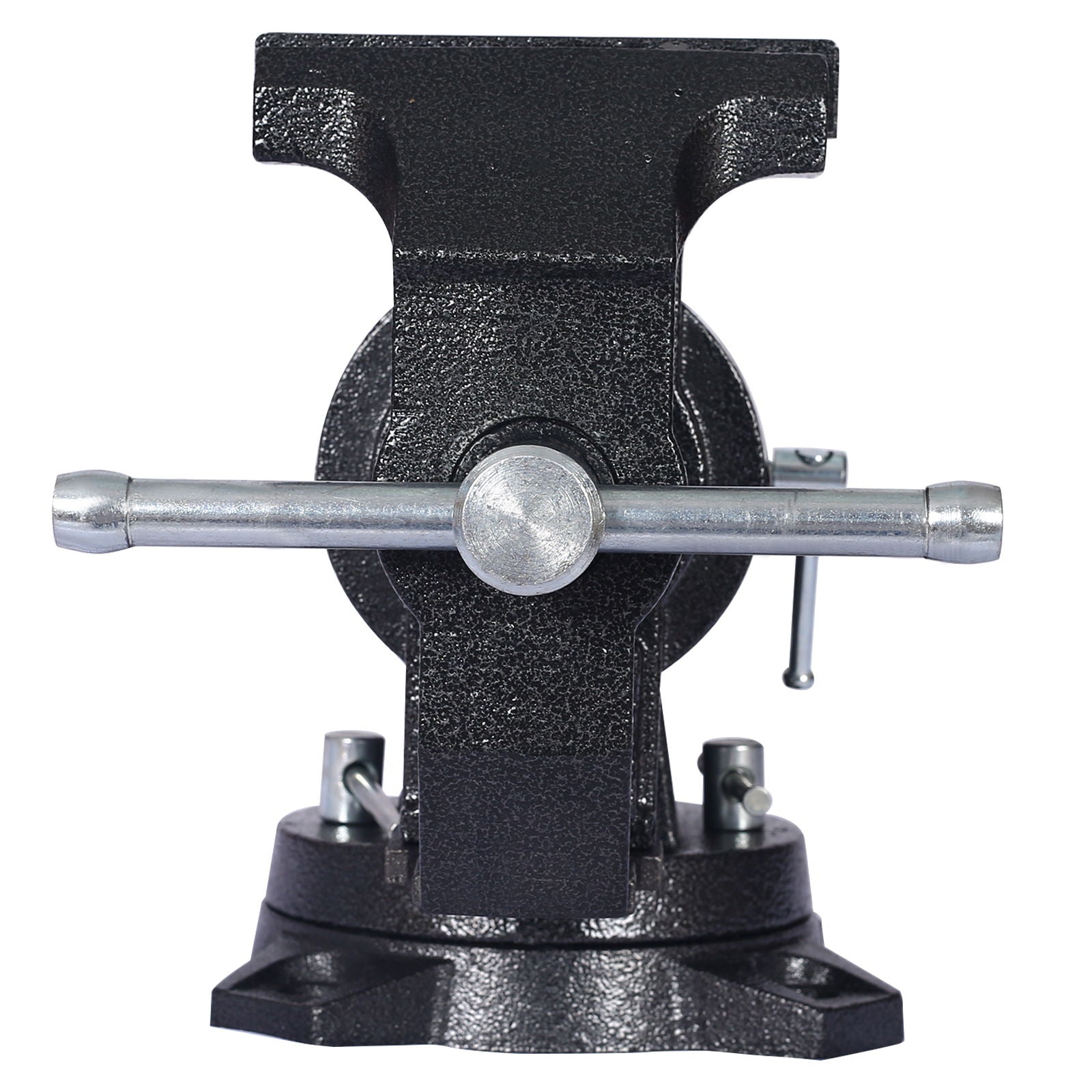 Heavy Duty 5" Multi Jaw Rotating Bench Vise With 360 Degree Swivel Base And Head