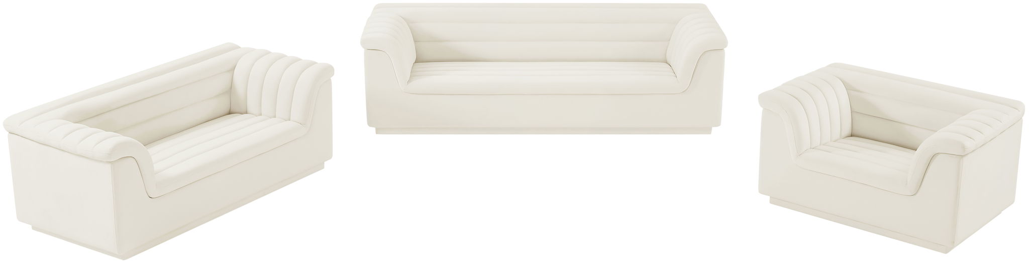 Cascade - Velvet Sofa
