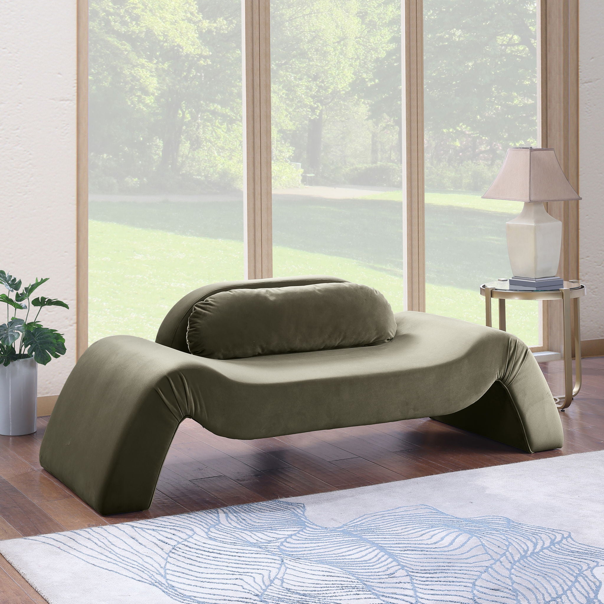 Austin - Velvet Loveseat