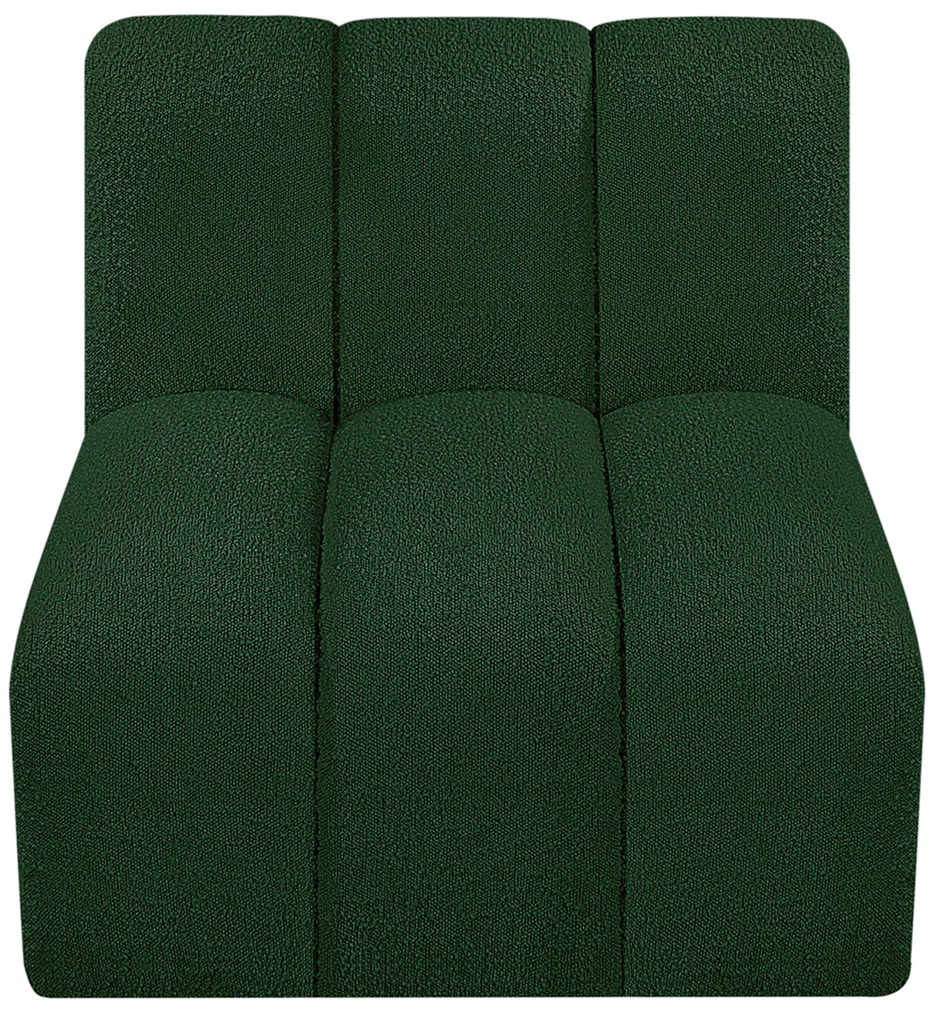 Arc - Boucle Fabric Straight Chair