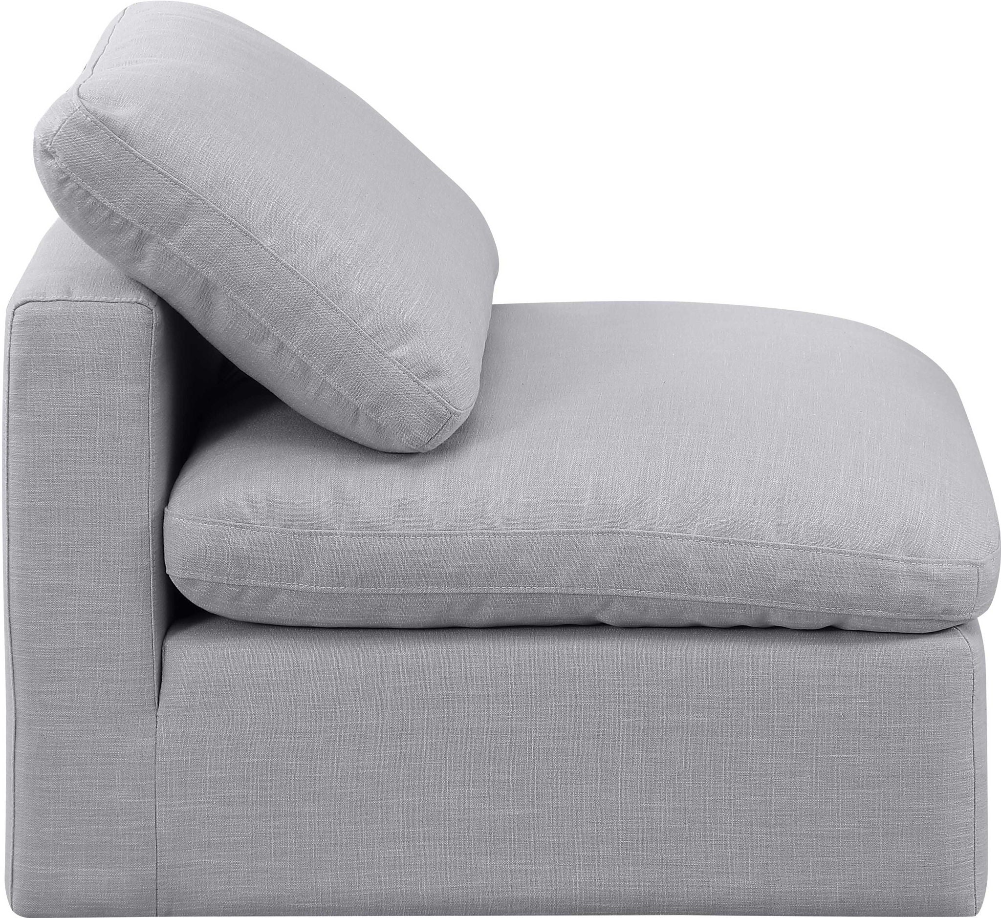 Indulge - Linen Armless Chair