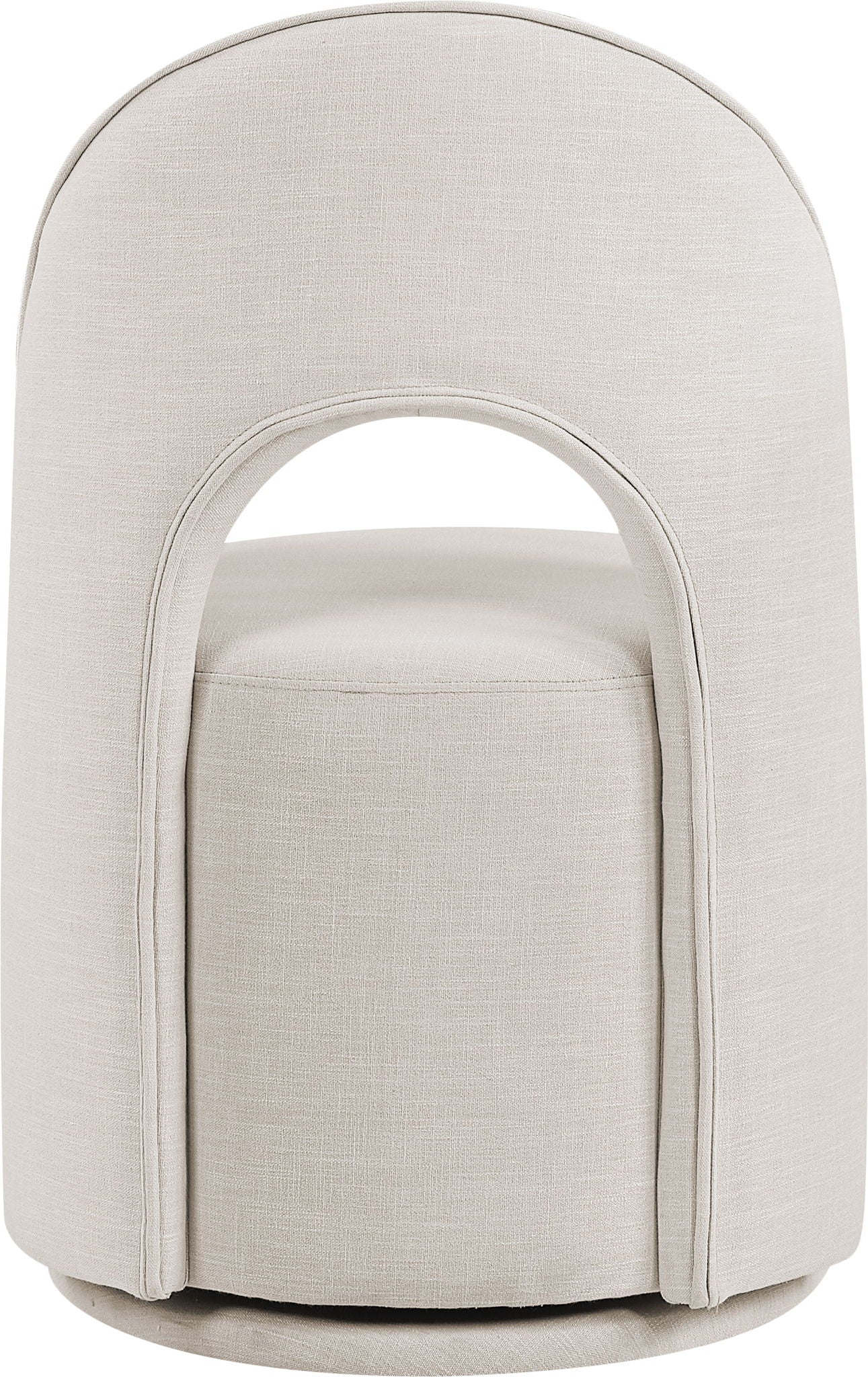 Cirelle - Linen Textured Performance Fabric Dining Chair (Set of 2)