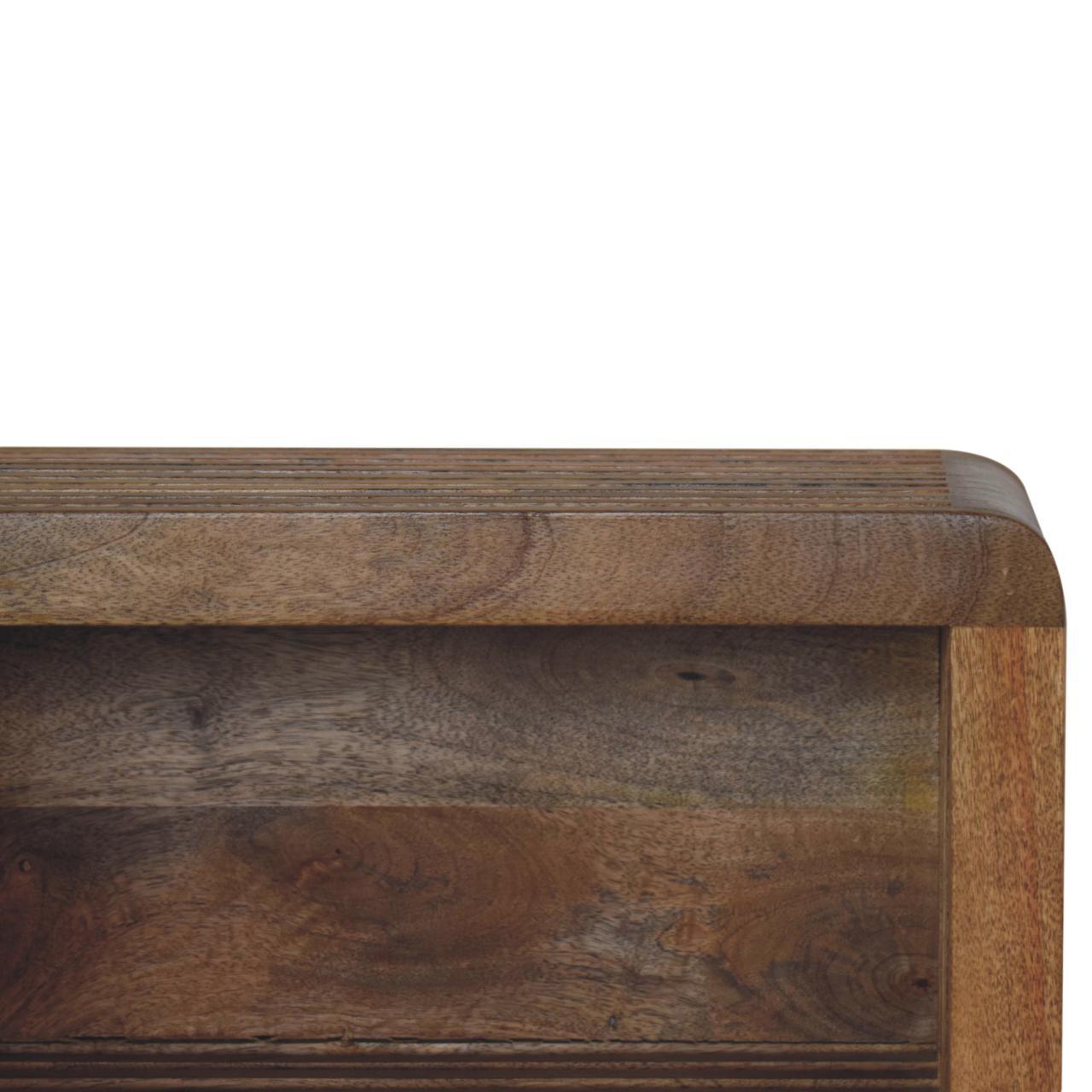 Soba - Wall Mounted Bedside Table - Beige