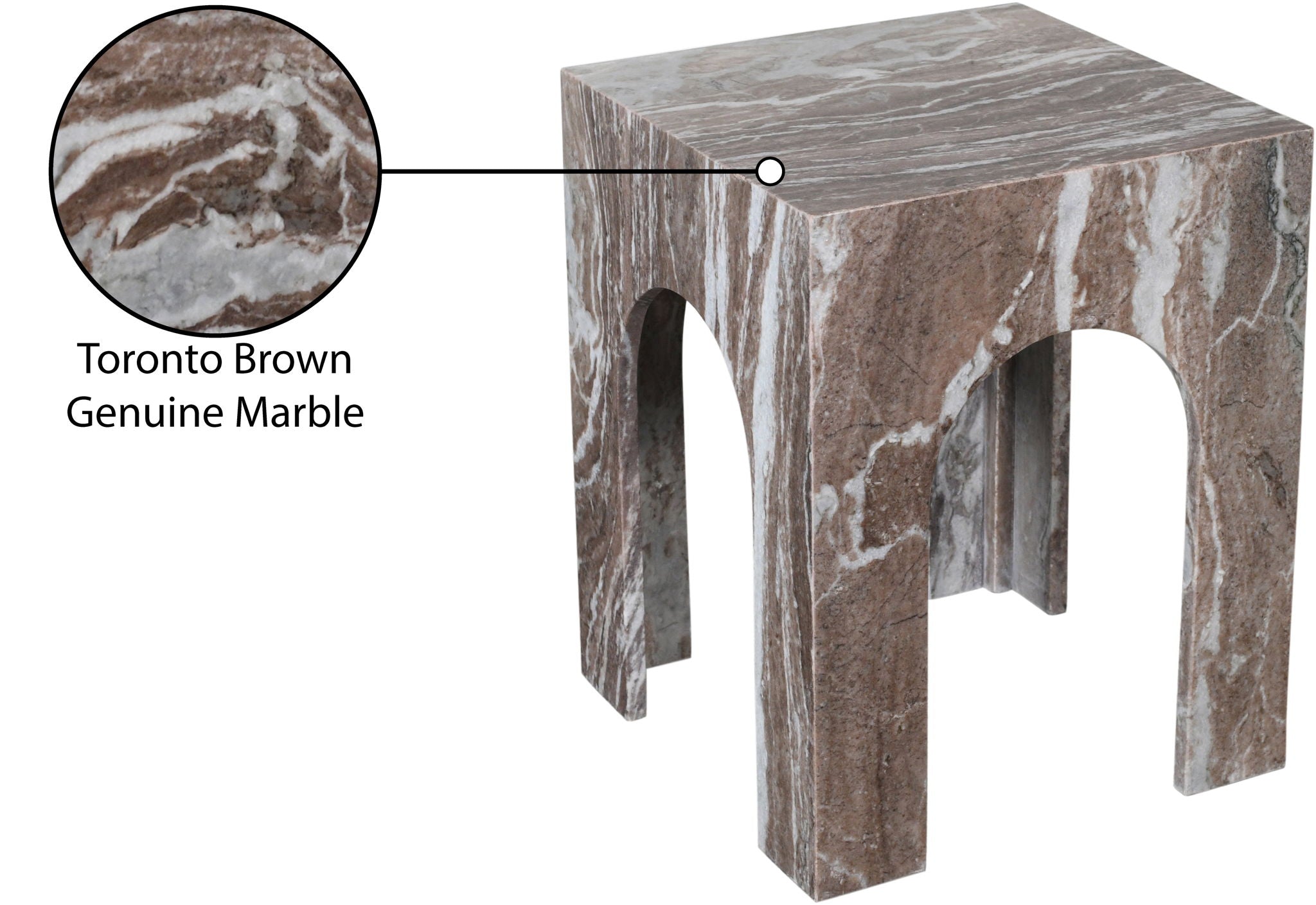 Palermo - Marble End Table