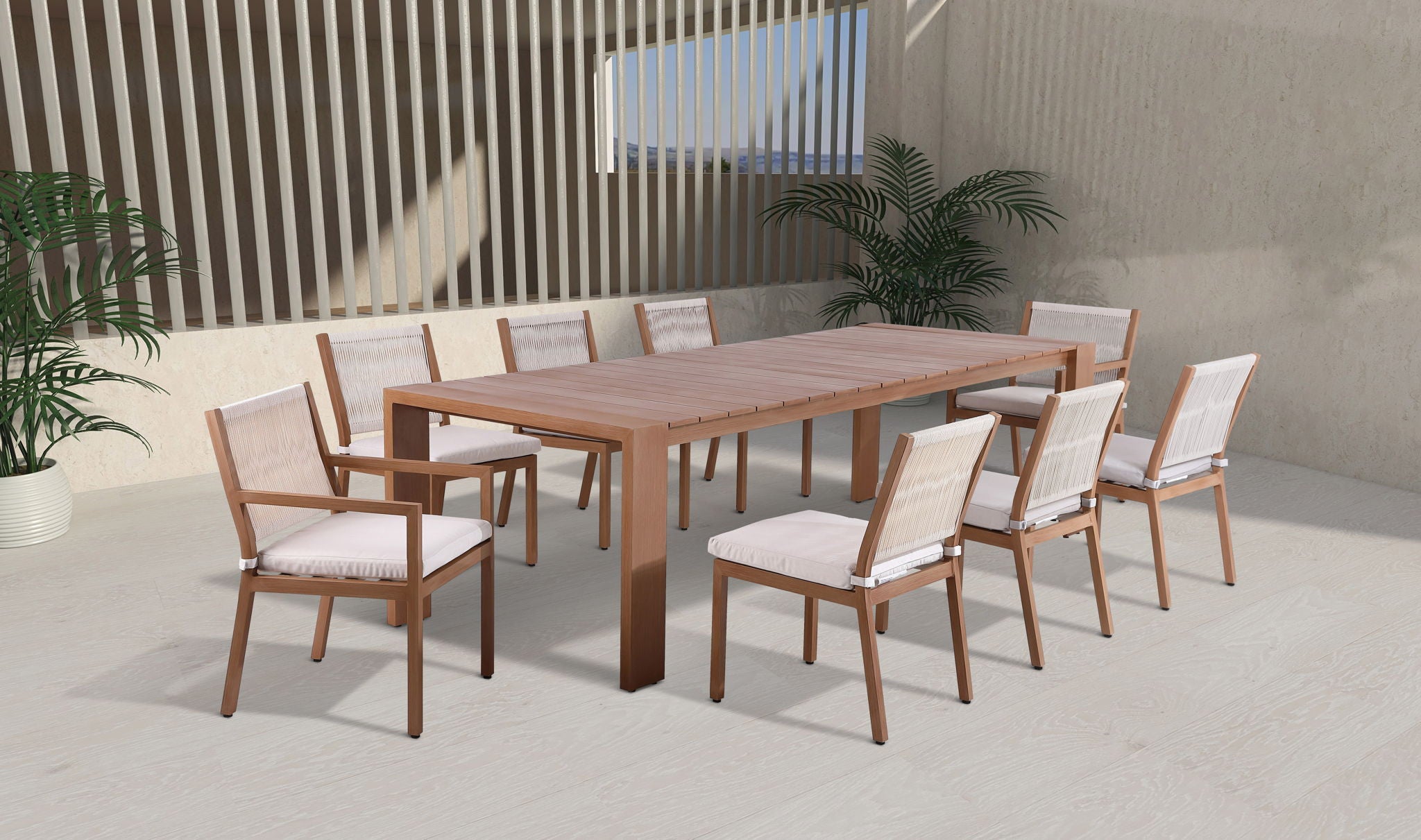 Maui - Water Resistant Outdoor Patio Dining Side Chair (Set of 2)