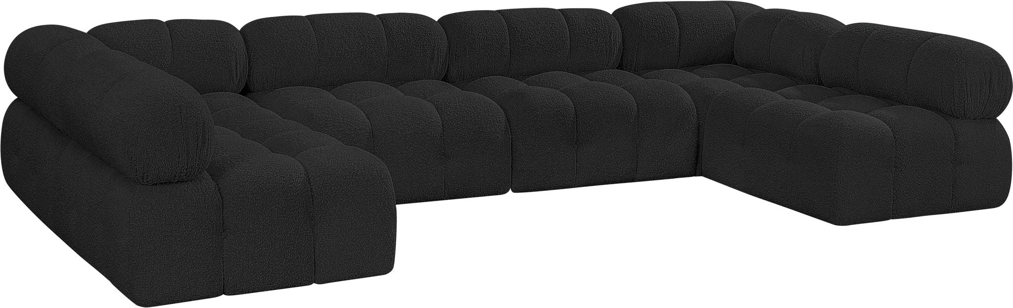 Ames - 6 Piece Fabric Modular Sectional