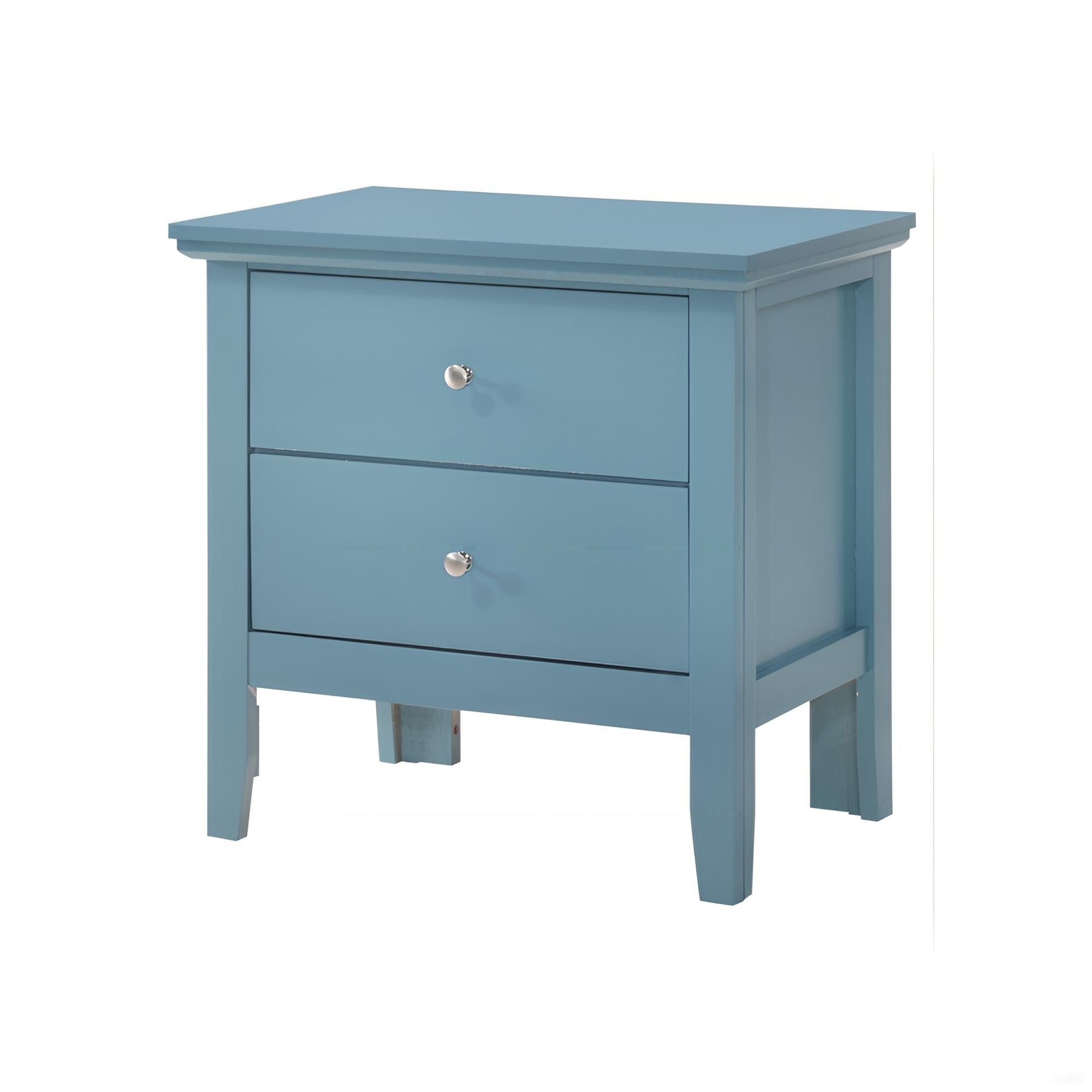 English Dovetailed Drawers Nightstand