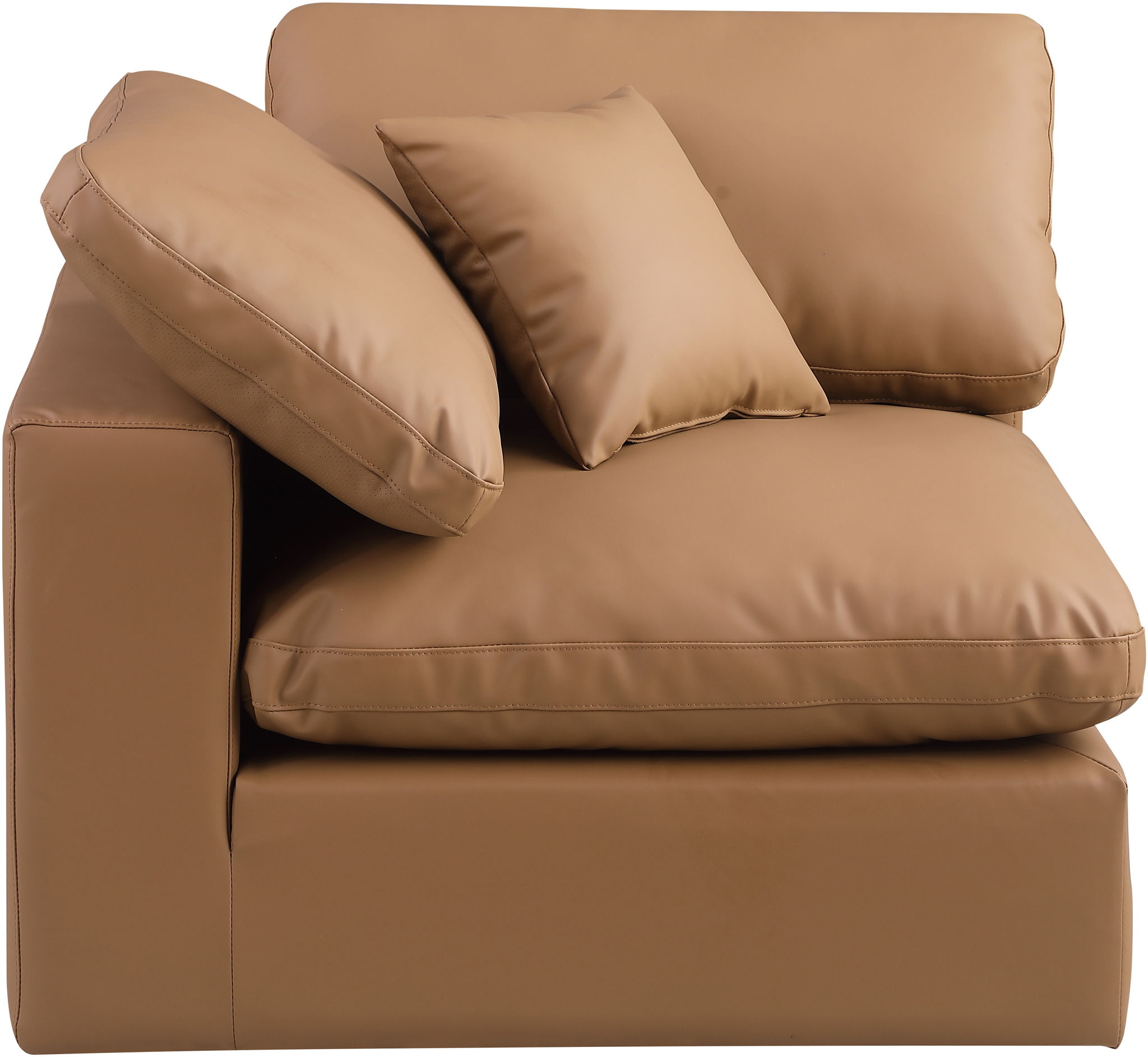 Comfy - Faux Leather Corner Chair