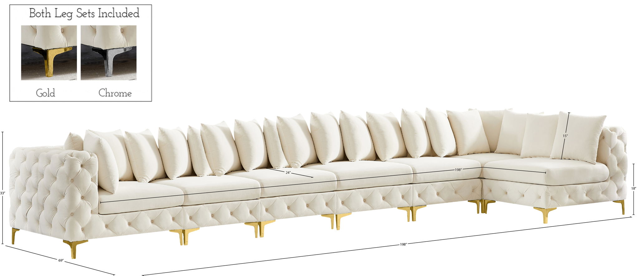Tremblay - 7 Piece Modular Sectional