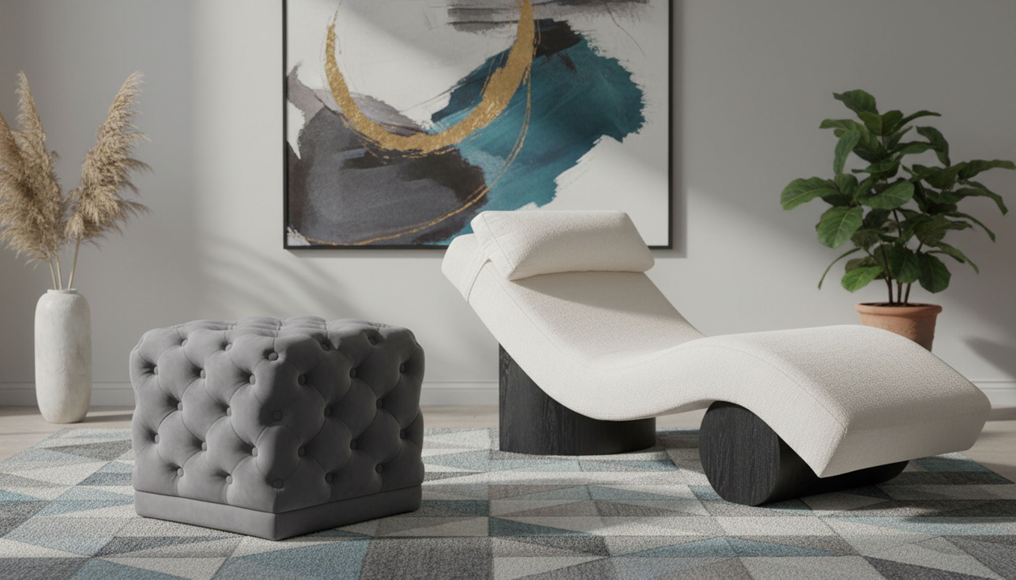 Stella - Stool Ottoman