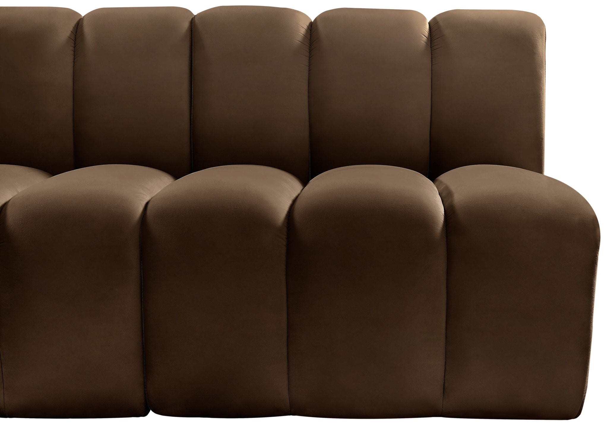 Arc - Velvet 2 Seats Modular Sofa