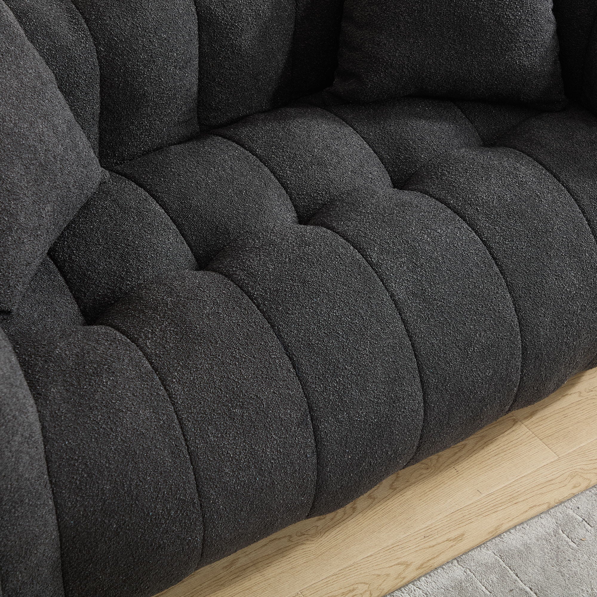 Cozy Beanbag Chair With High Resilience Foam Core For 2