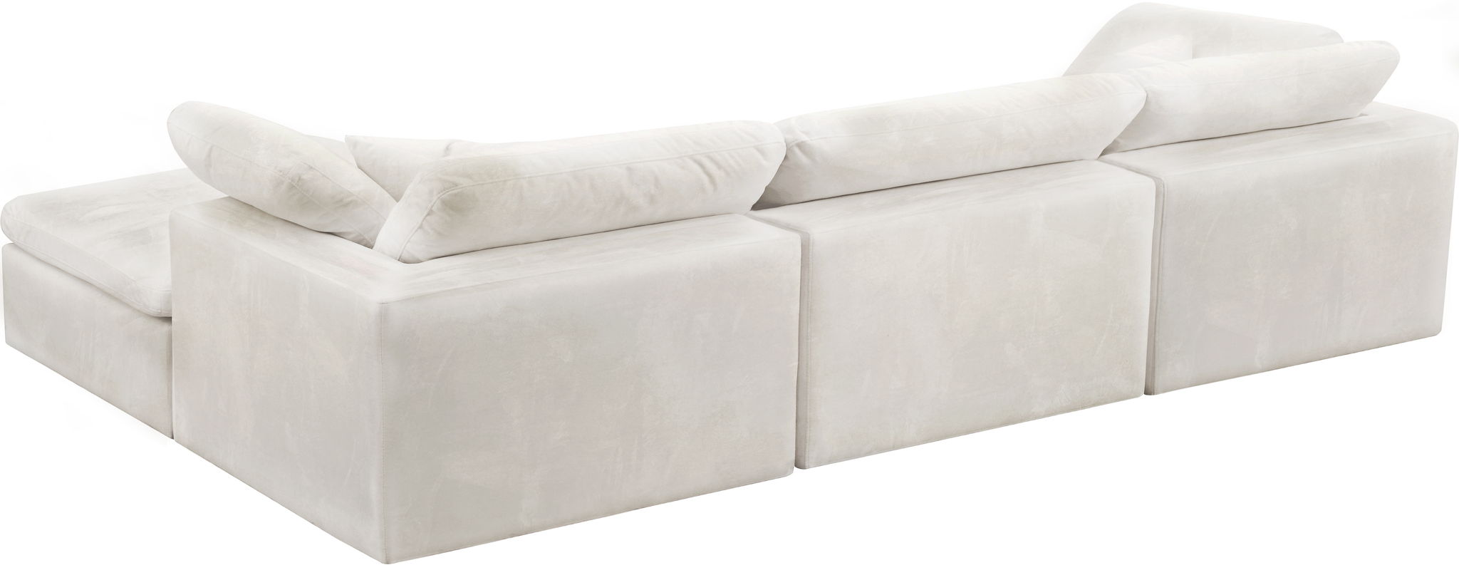 Cozy - 4 Piece Modular Sectional With Chaise