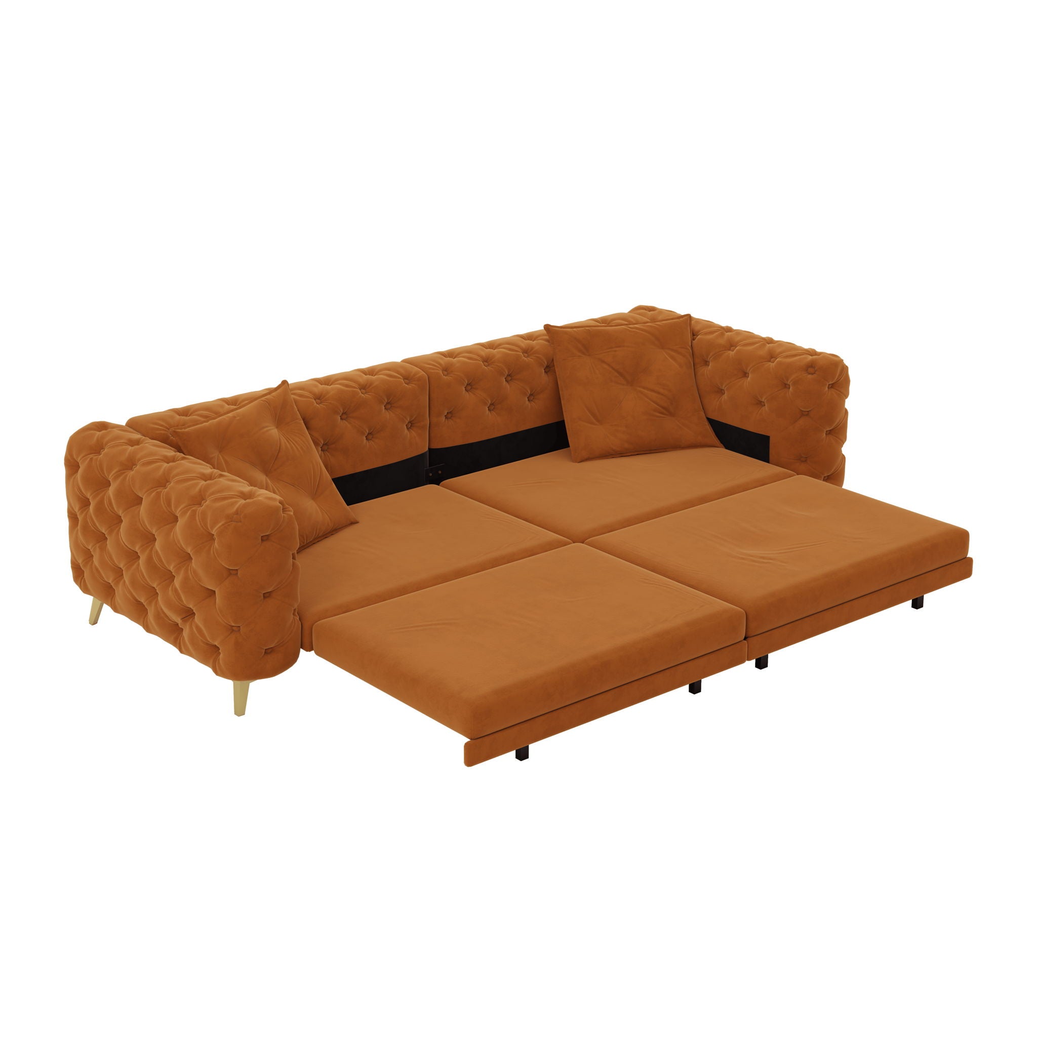 3-In-1 Convertible Sleeper Sofa
