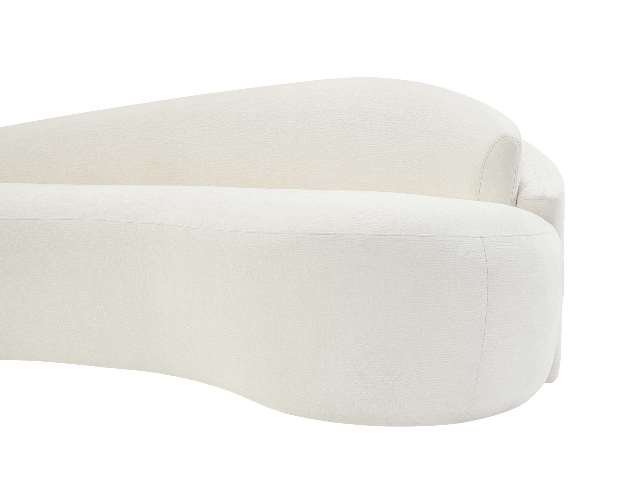 Caspian - Chenille Fabric Upholstered Loveseat