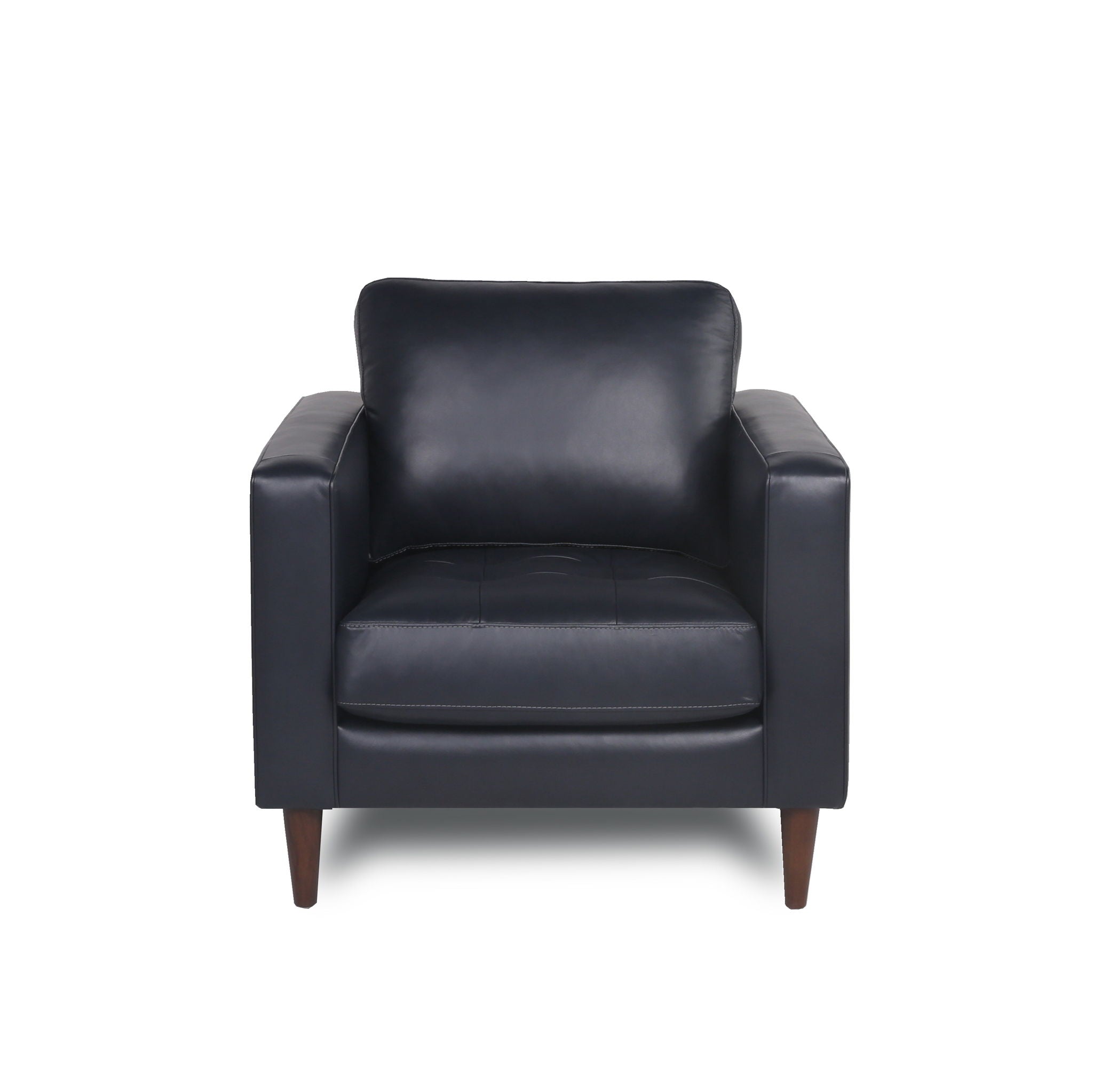 Mid-Century Tufted Chair