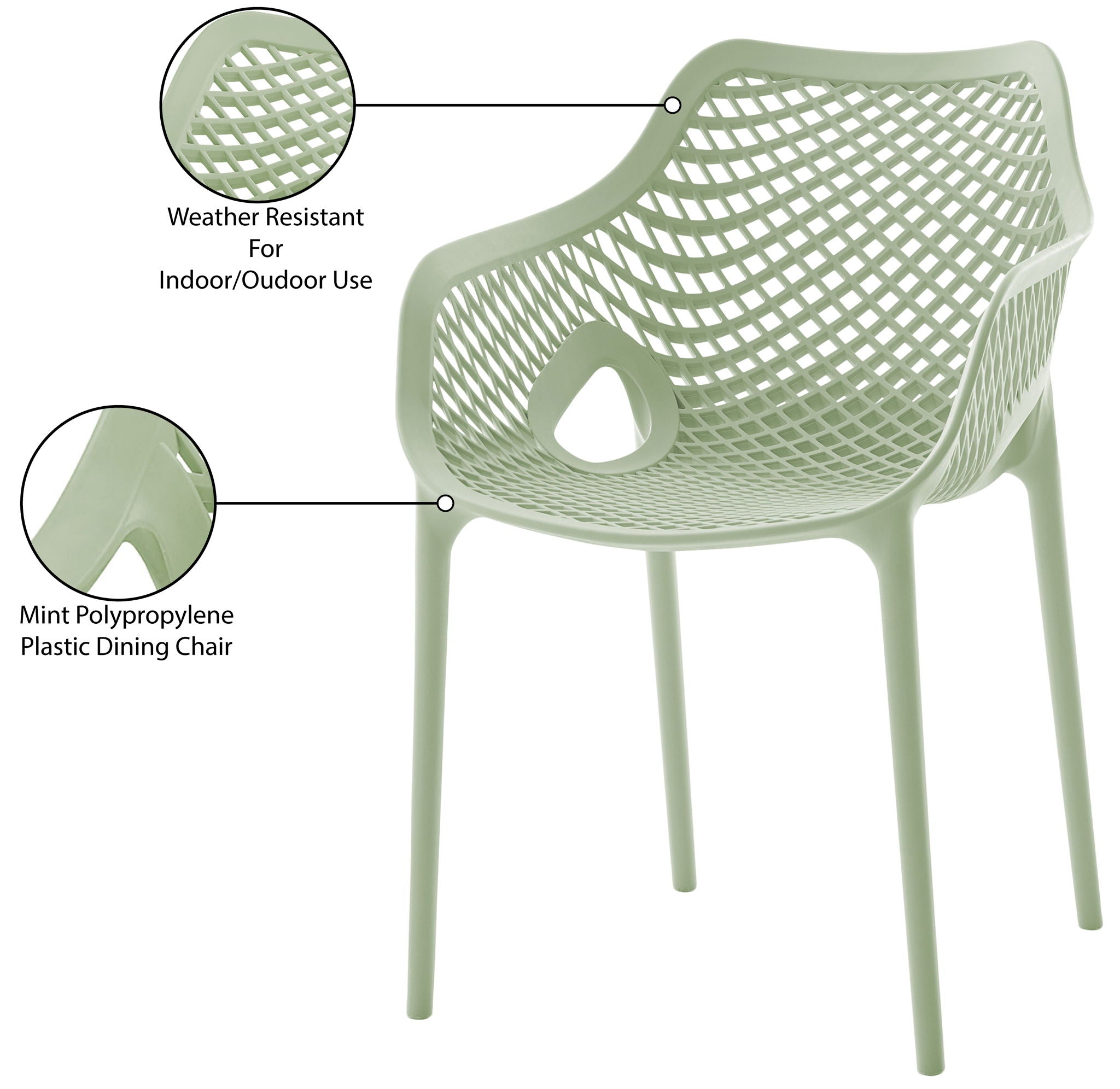 Mykonos - Outdoor Dining Chair (Set of 2)