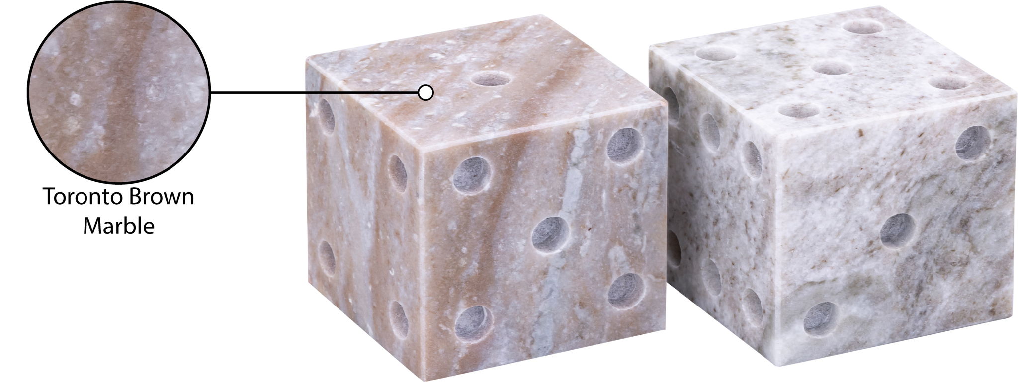 Dice - Marble Decorative