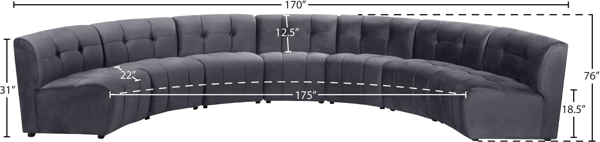 Limitless - 7 Pc. Modular Sectional