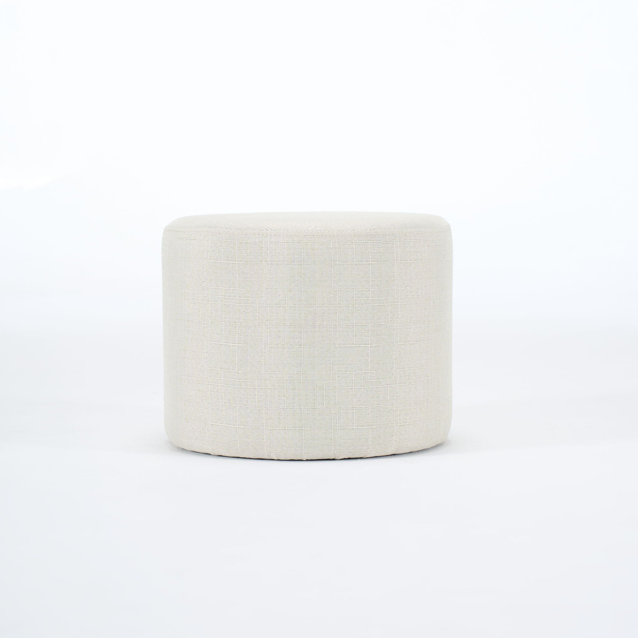 Nesting Ottomans, Round Coffee Table & Bench With Tray (Set of 2)