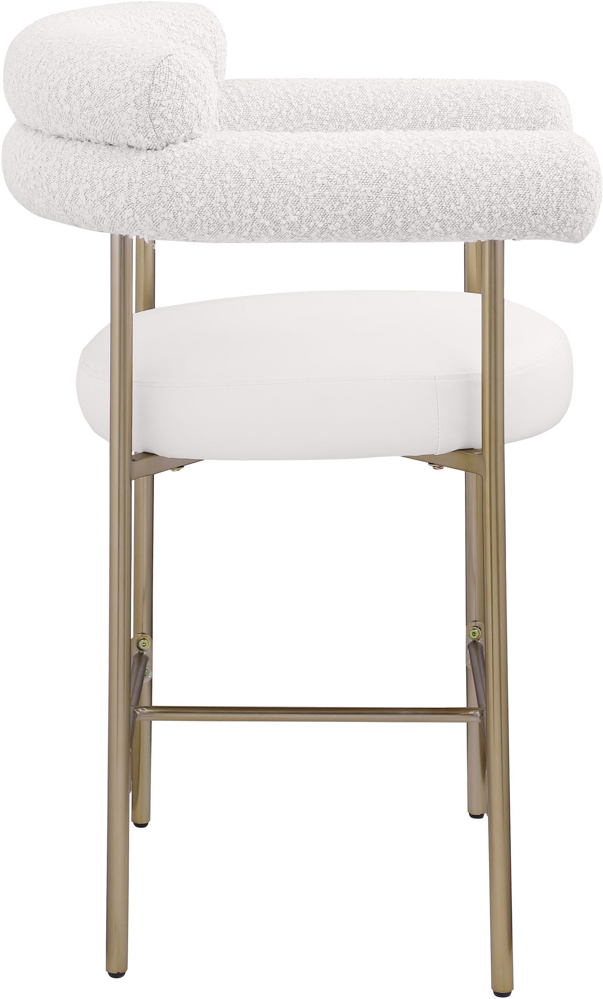 Blake - Counter Stool With Bronze Legs (Set of 2)