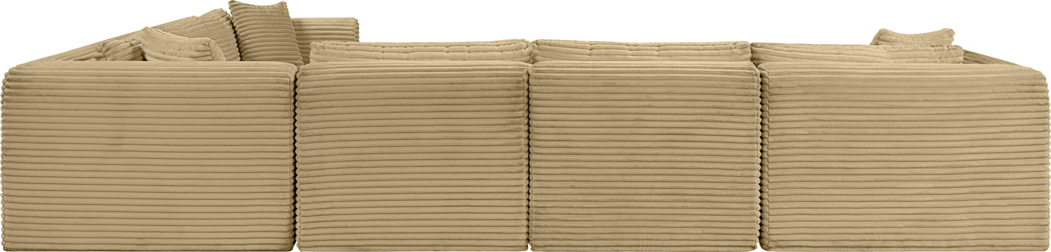 Shaggy - 6 Piece Modular Corner Sectional