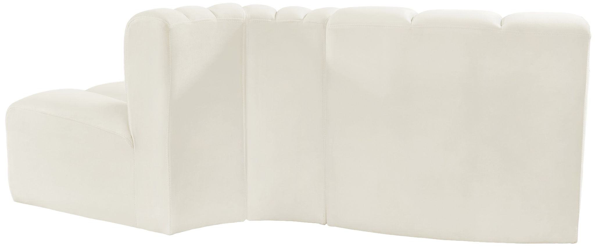 Arc - Velvet 3 Piece Modular Sofa