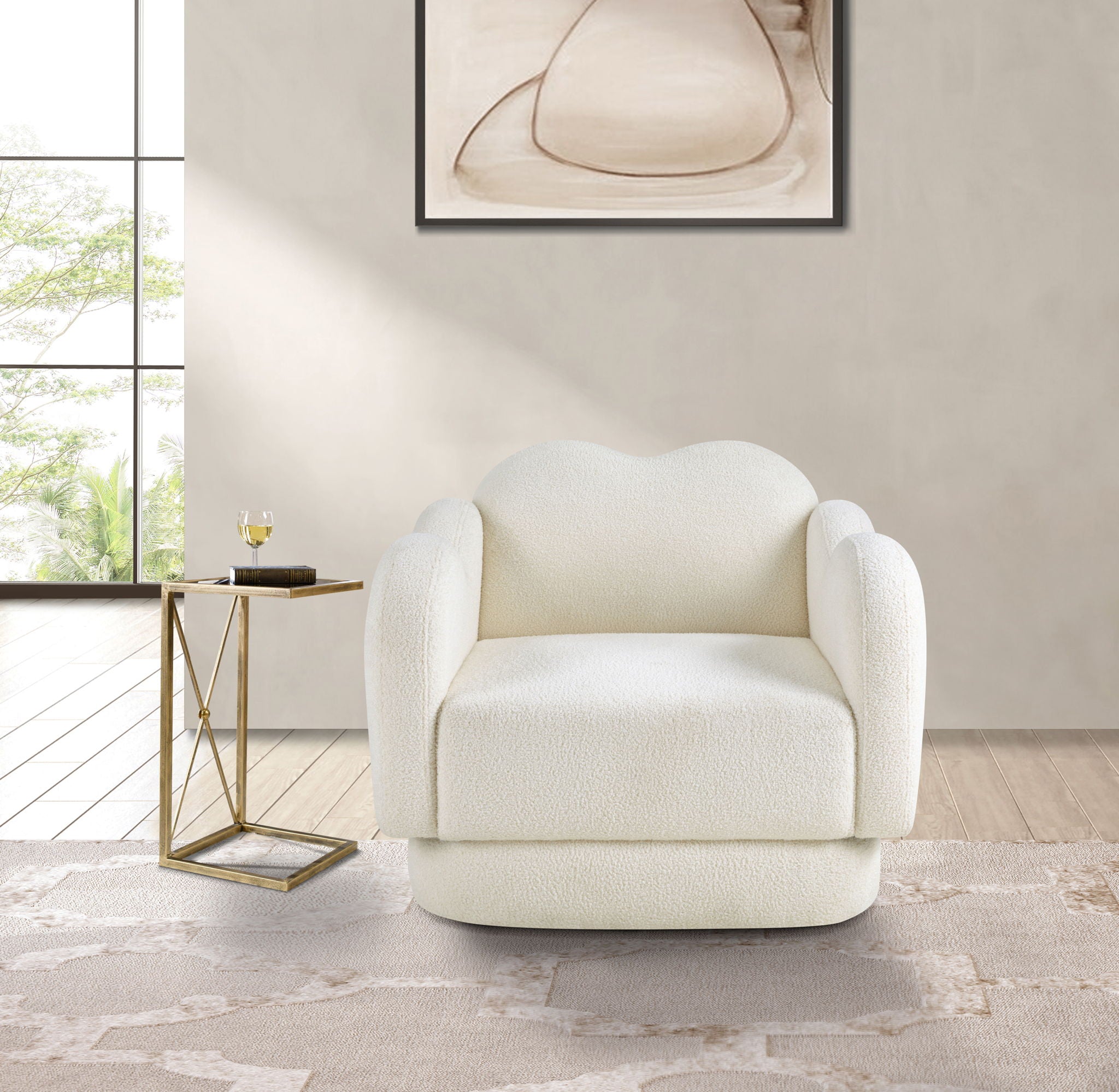 Bloom - Teddy Fabric Chair
