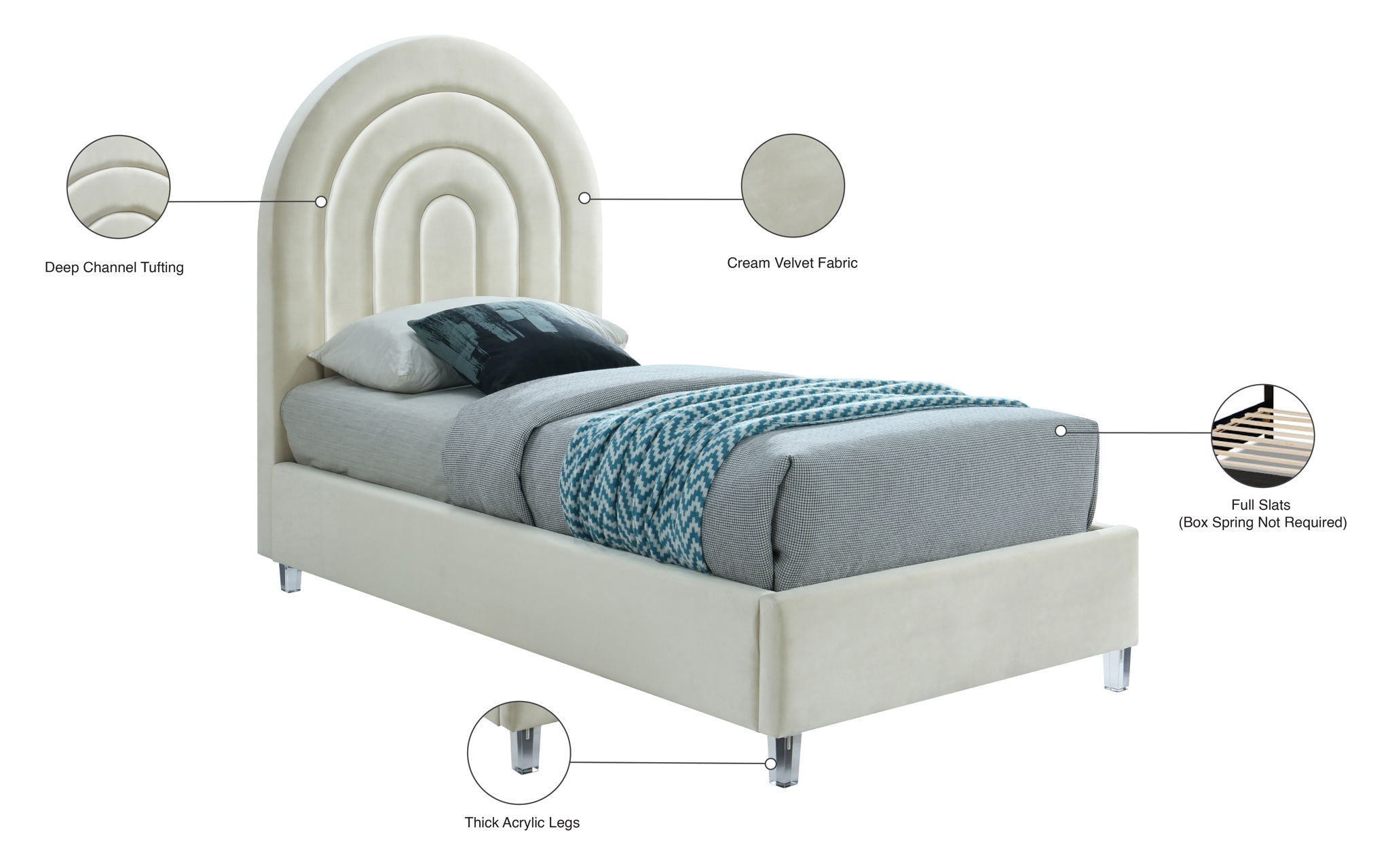 Rainbow - Bed