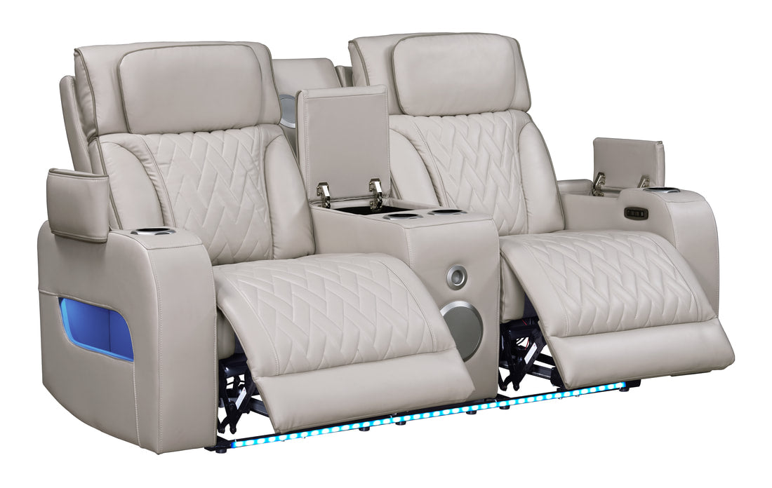 DUBAI 3PC Sand Power Reclining Set – FREE Rug or TV Included!