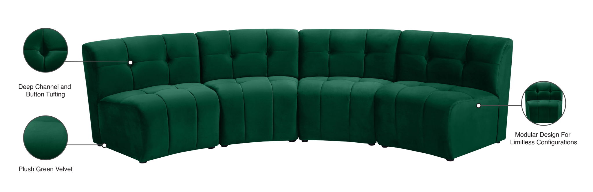Limitless - 4 Pc. Modular Sectional