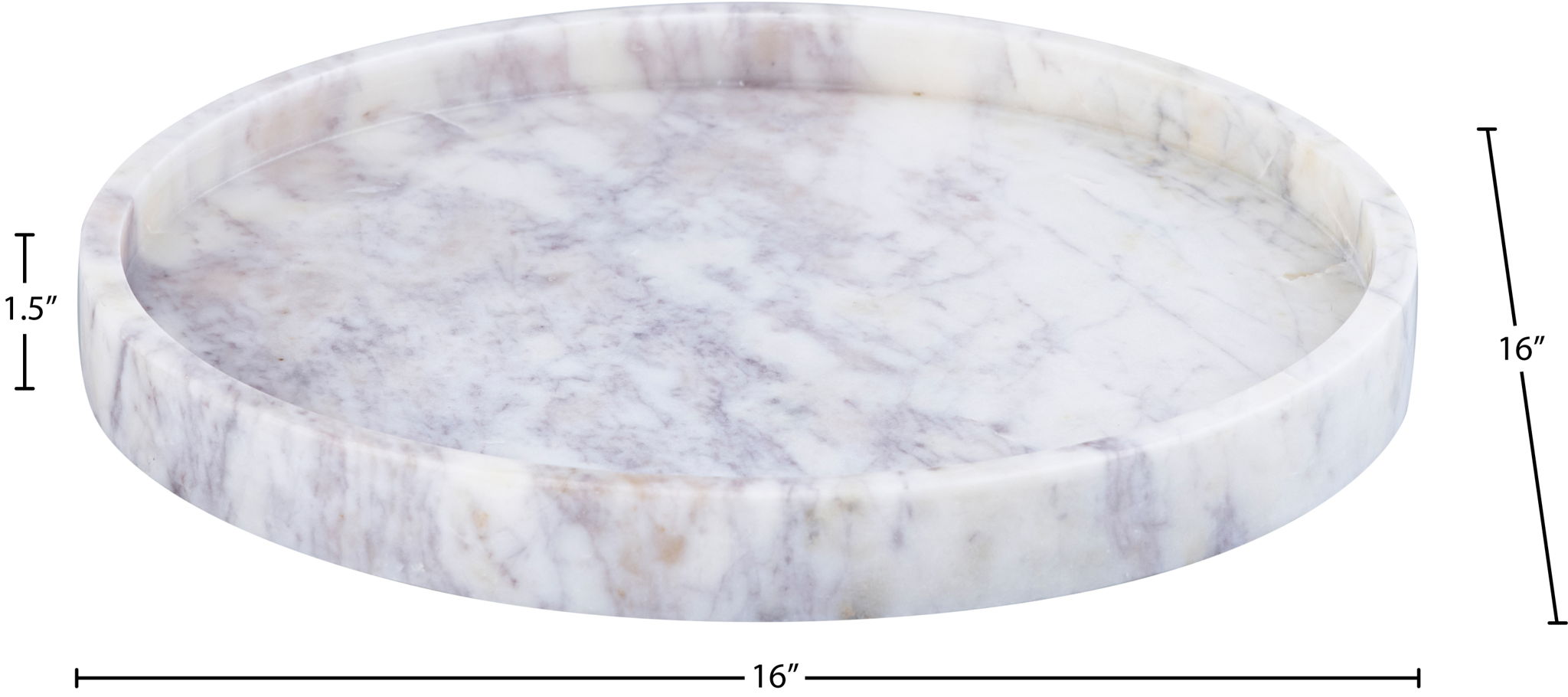 Barletta - Marble Round Tray