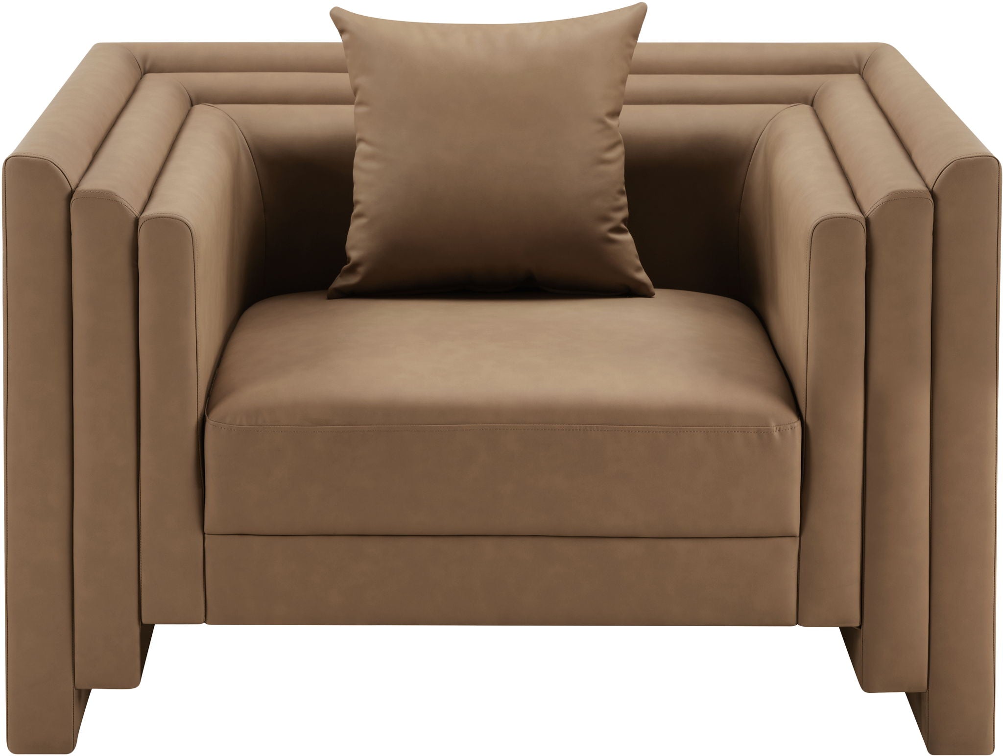 Everett - Vegan Leather Upholstered Chair