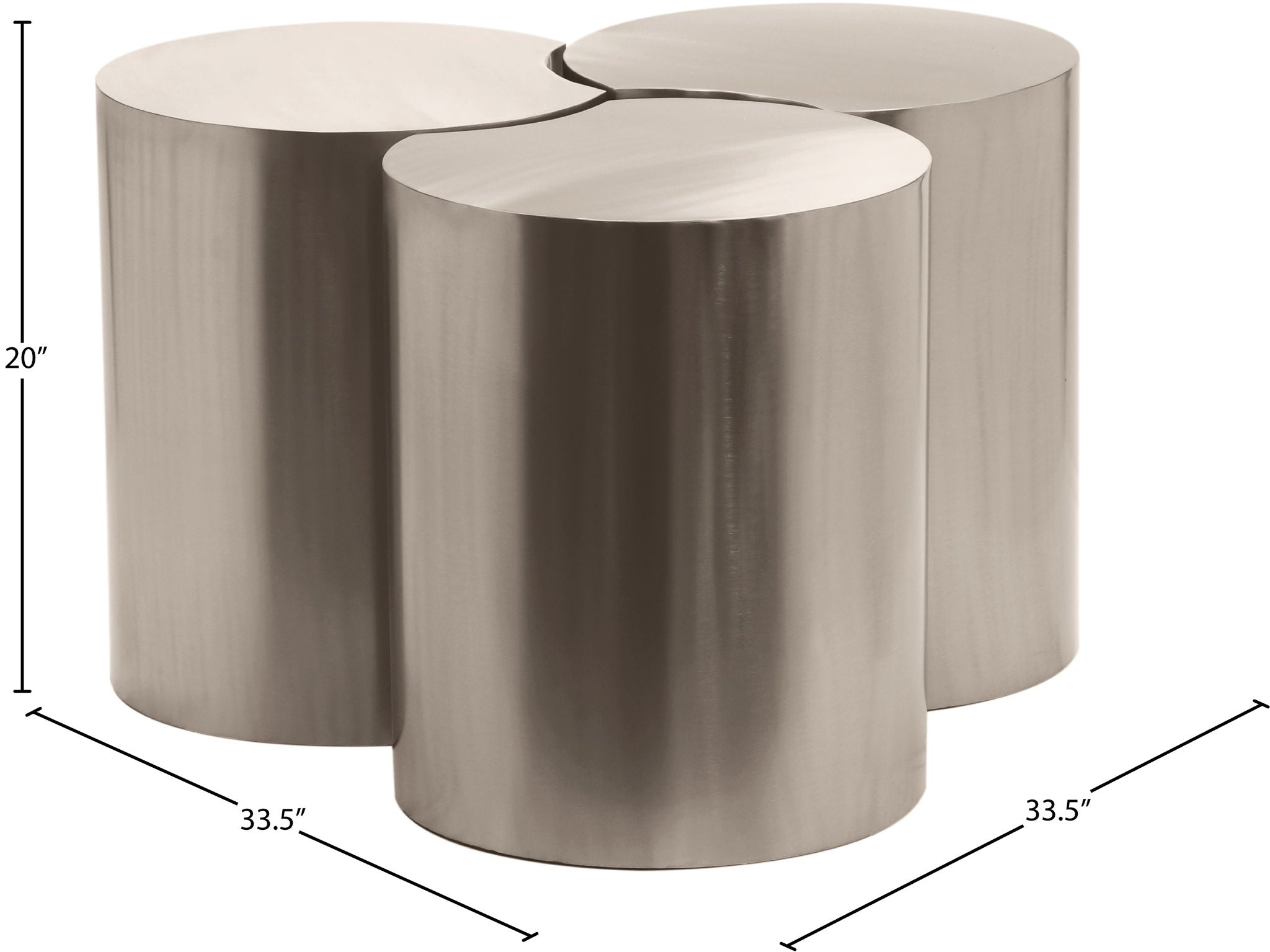 Dimple - 3 Piece Modular Coffee Table