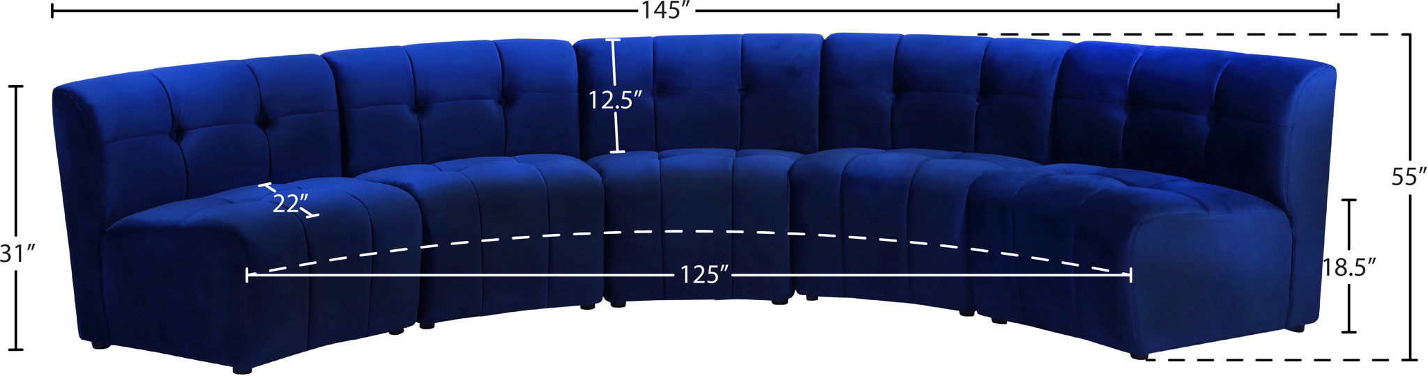 Limitless - 5 Pc. Modular Sectional